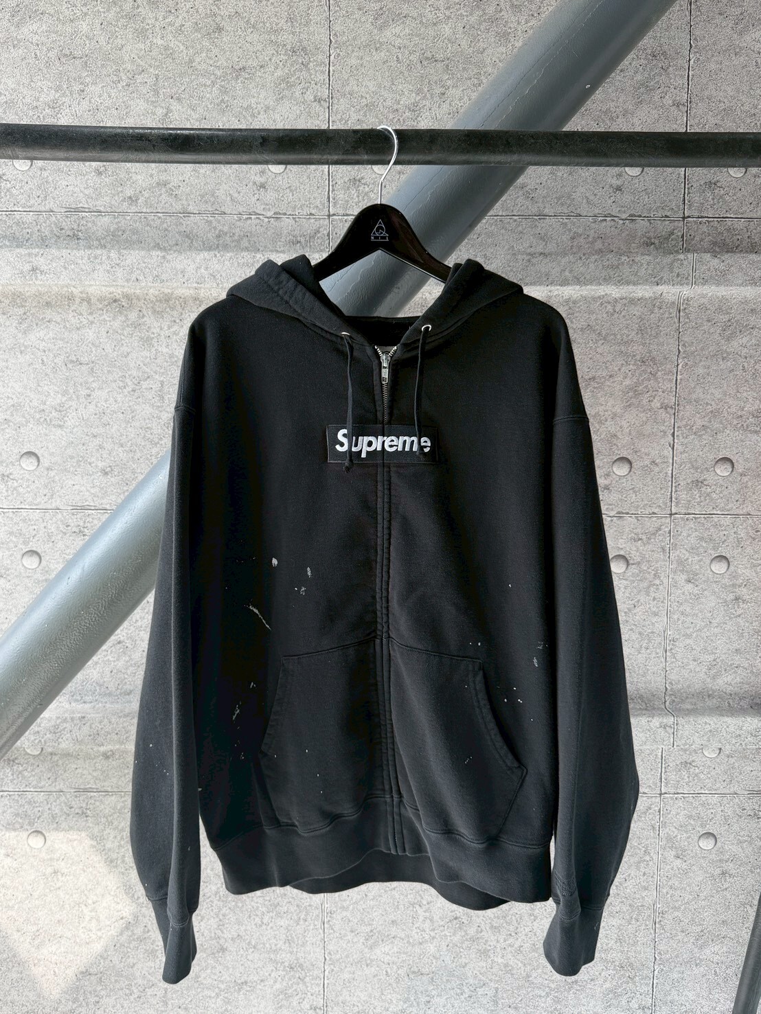 SUPREME x MM6 Maison Margiela Box Logo Zip Up 限定聯名款 連帽外套