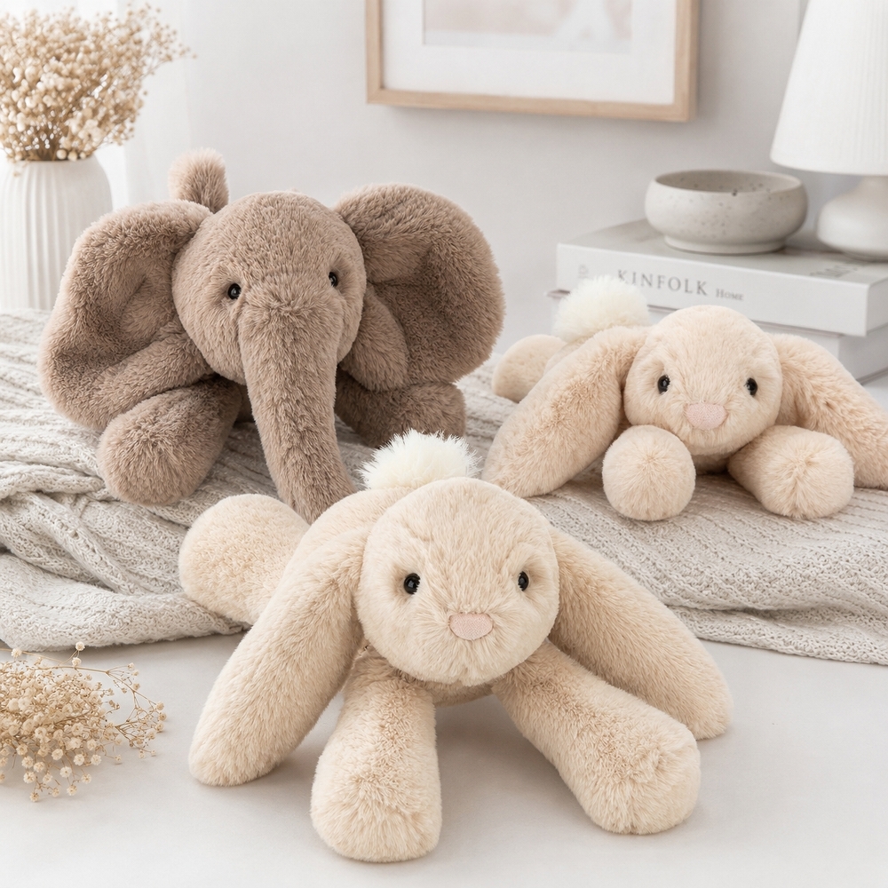 JELLYCAT 趴趴系列 邦尼兔 史瑪吉兔兔 史瑪吉大象 陪伴 玩偶 毛絨公仔 5/13/34cm