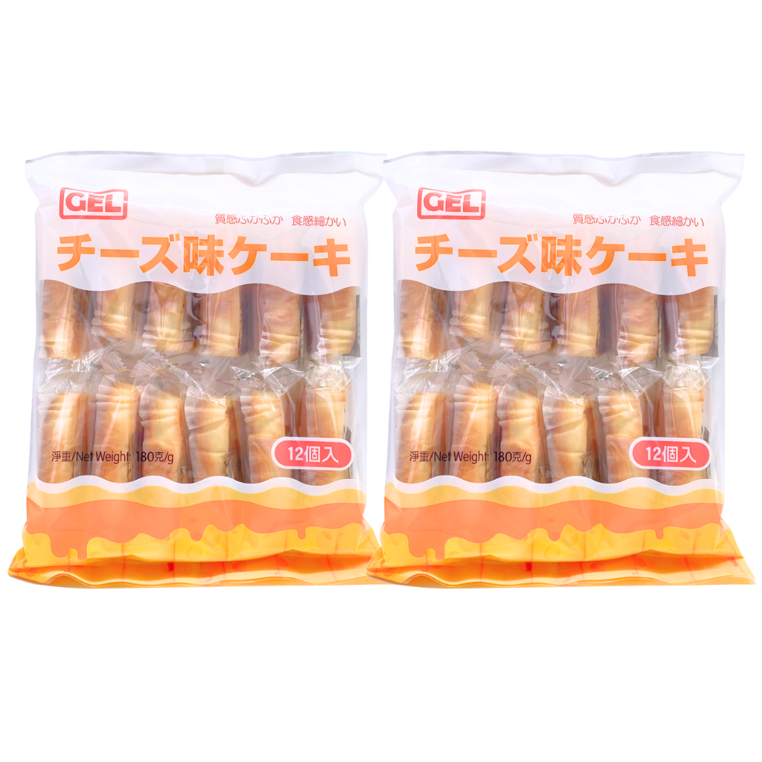 GEL 芝士味蛋糕180g x2 (新舊包裝隨機發貨)