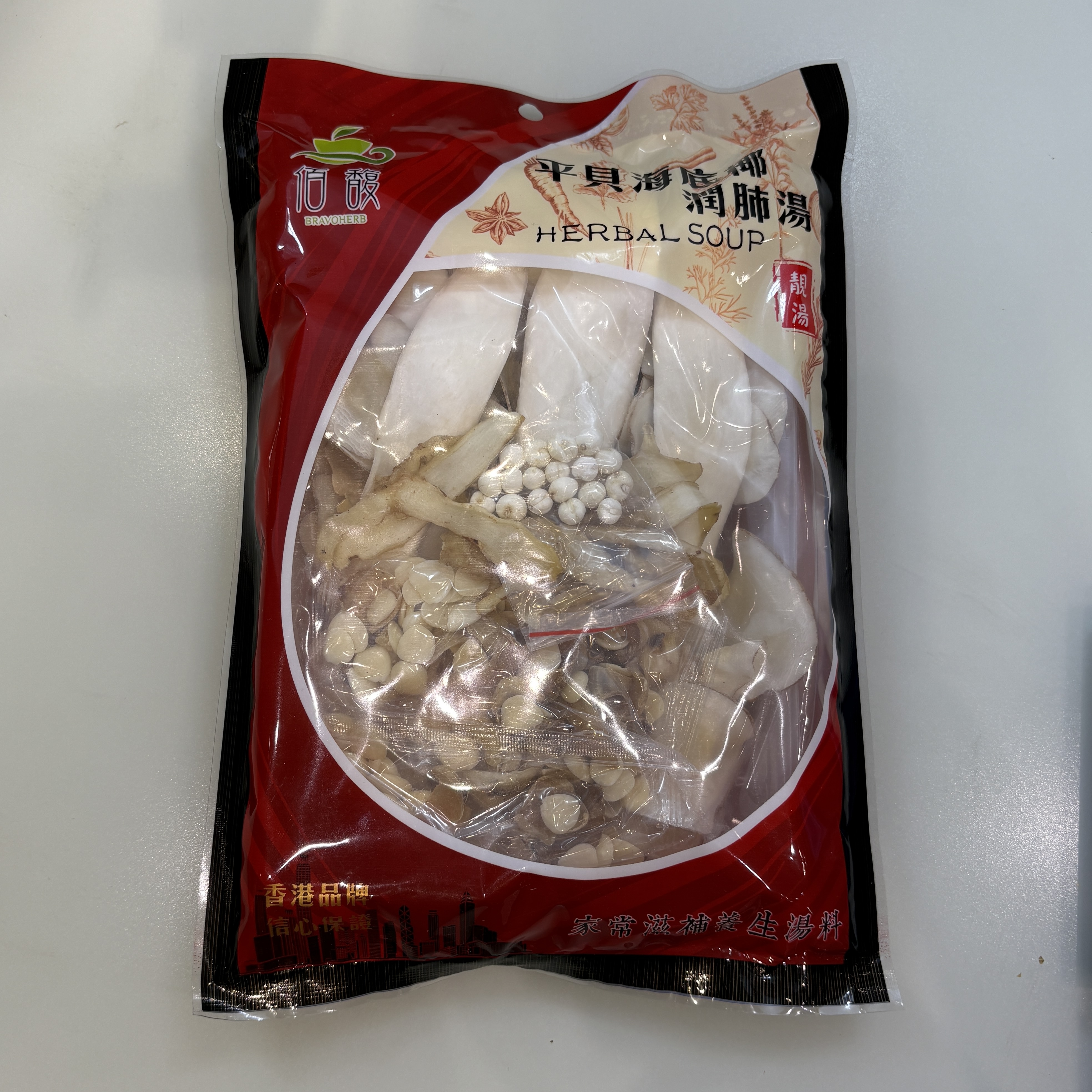 平貝海底椰潤肺湯湯料包 - 1包