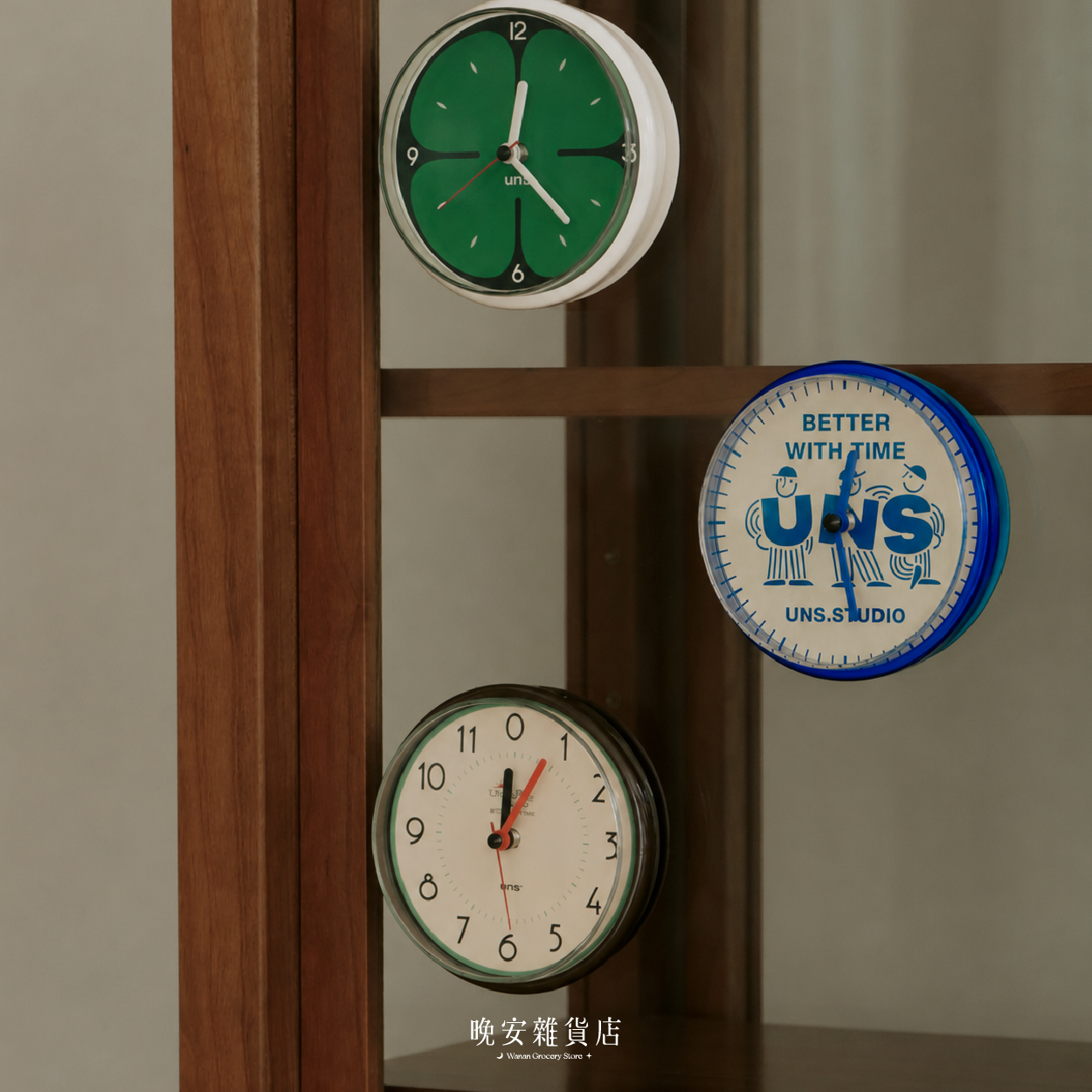 【多用途吸盤式】UNS WPC-Series吸附式防水時鐘｜掛鐘