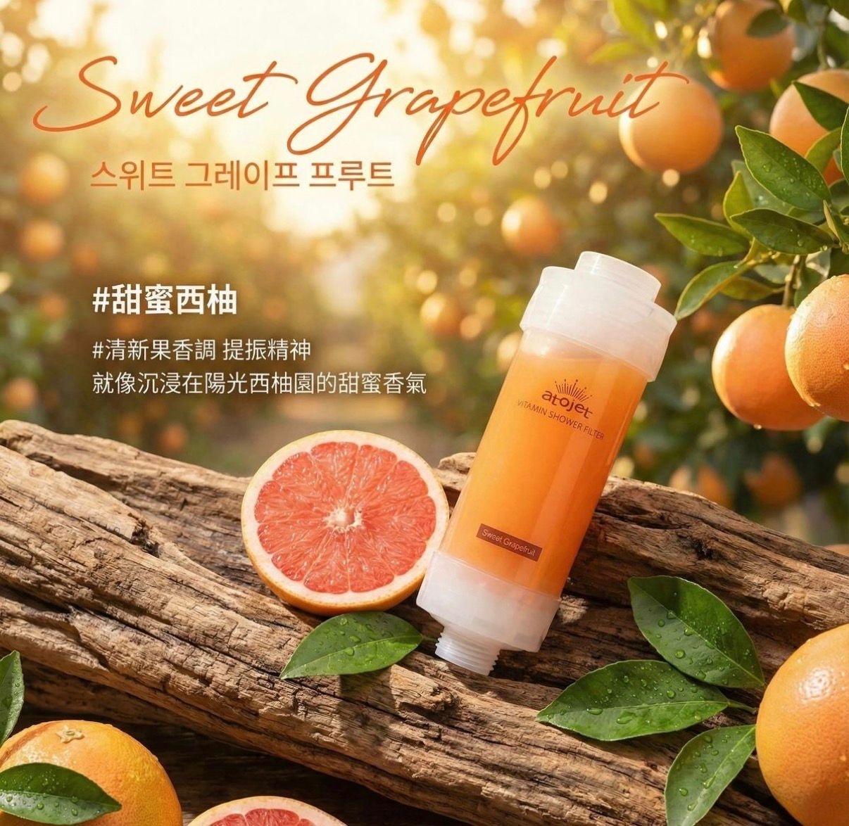 Atojet - 維他命C沐浴過濾器