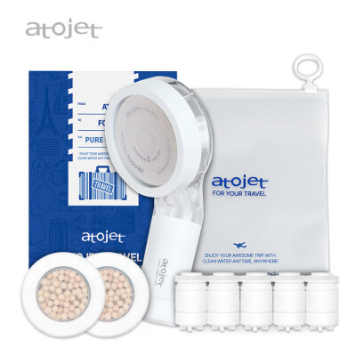 Atojet 第二代旅行用迷你花灑套裝