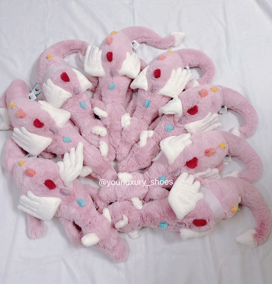 【Luxury】 Jellycat x Duskrise Dragon 達斯萊茲龍 等級限制新品 寶石龍 紅寶石 彩虹寶石龍 嬰幼兒玩偶 絨毛娃娃