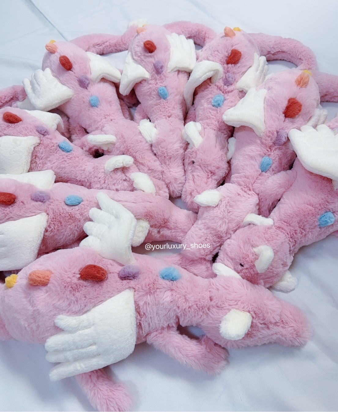 【Luxury】 Jellycat x Duskrise Dragon 達斯萊茲龍 等級限制新品 寶石龍 紅寶石 彩虹寶石龍 嬰幼兒玩偶 絨毛娃娃