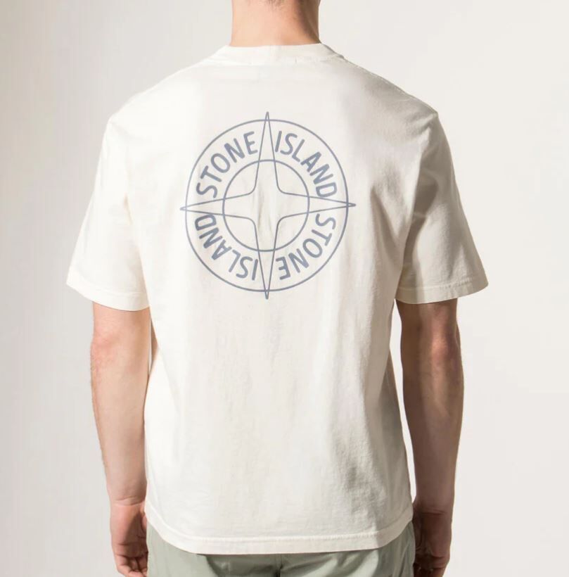 Stone Island 前後羅盤短袖【L1S152100001 S0284V0093/V0065】