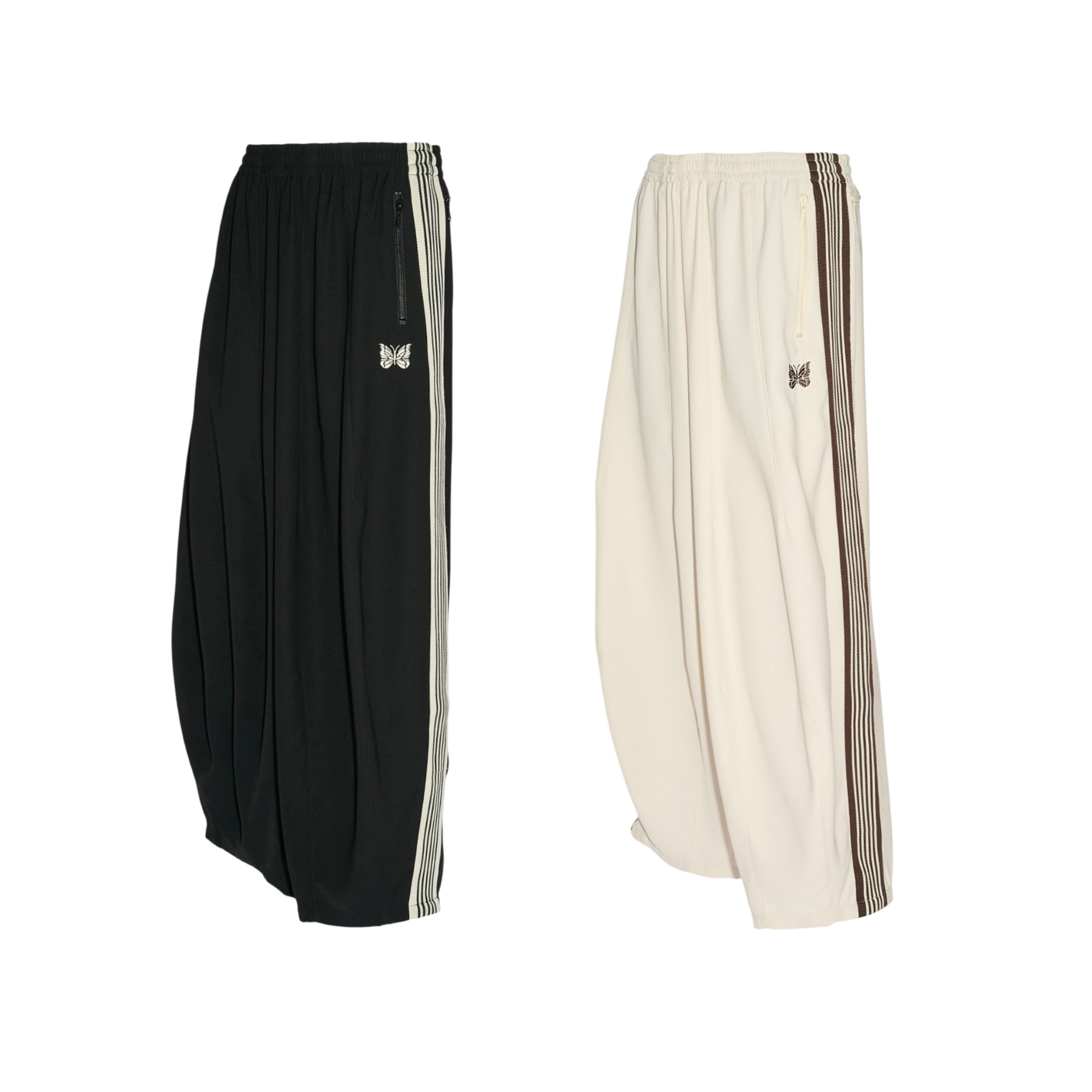 2026SS NEEDLES STUDIOUS 別注 H.D TRACK PANT 聯名 蝴蝶 寬版 長褲 現貨 116240384