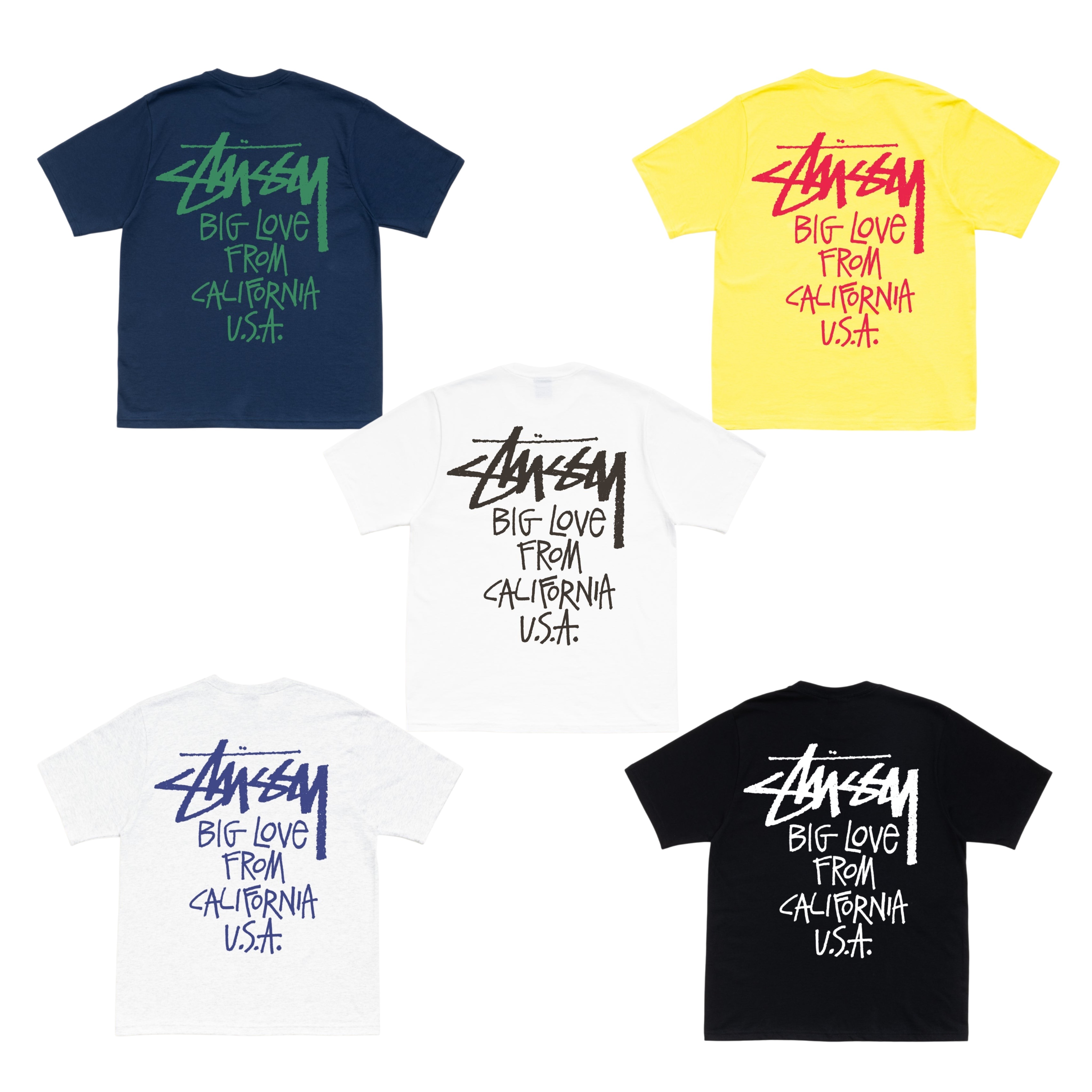2026SS STUSSY BIG LOVE TEE 字體 短T 現貨 1905218