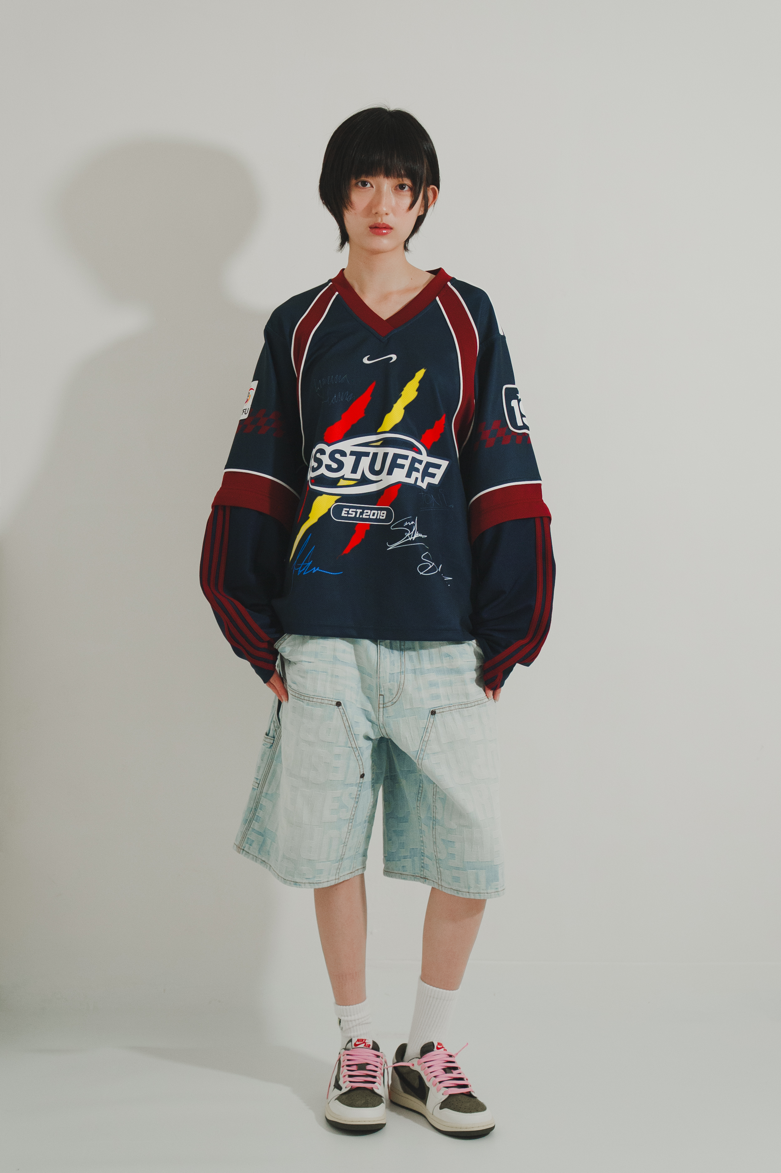 【Focus Store】現貨 SSSTUFFF Not Spain Football Jersey 可卸式袖套 球衣 長短兩穿