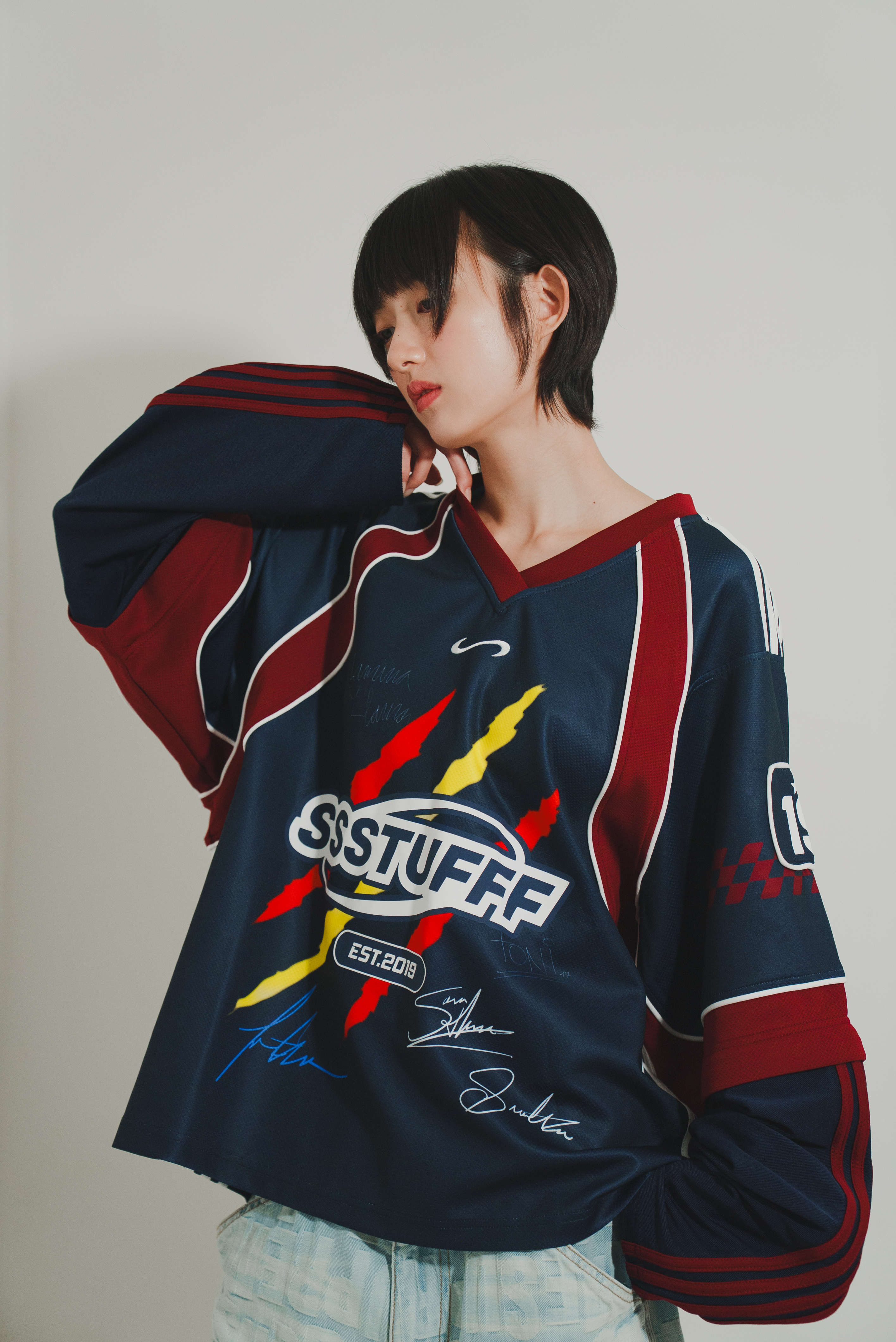 【Focus Store】現貨 SSSTUFFF Not Spain Football Jersey 可卸式袖套 球衣 長短兩穿
