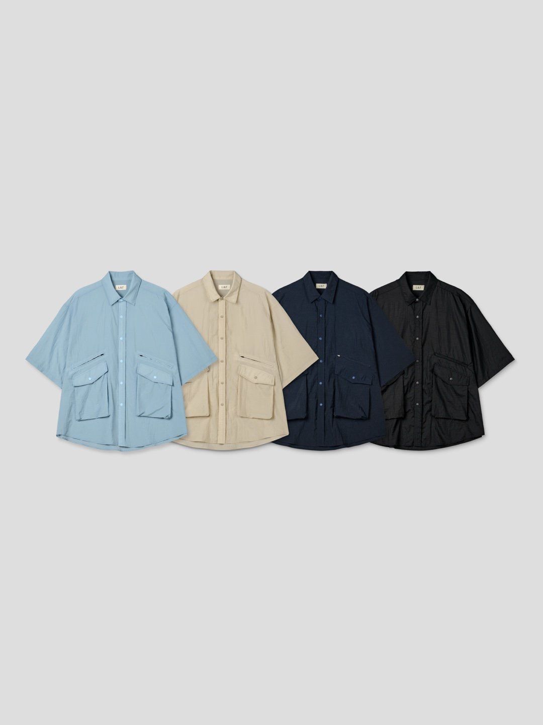 淨色短袖恤衫 LBT-024JK