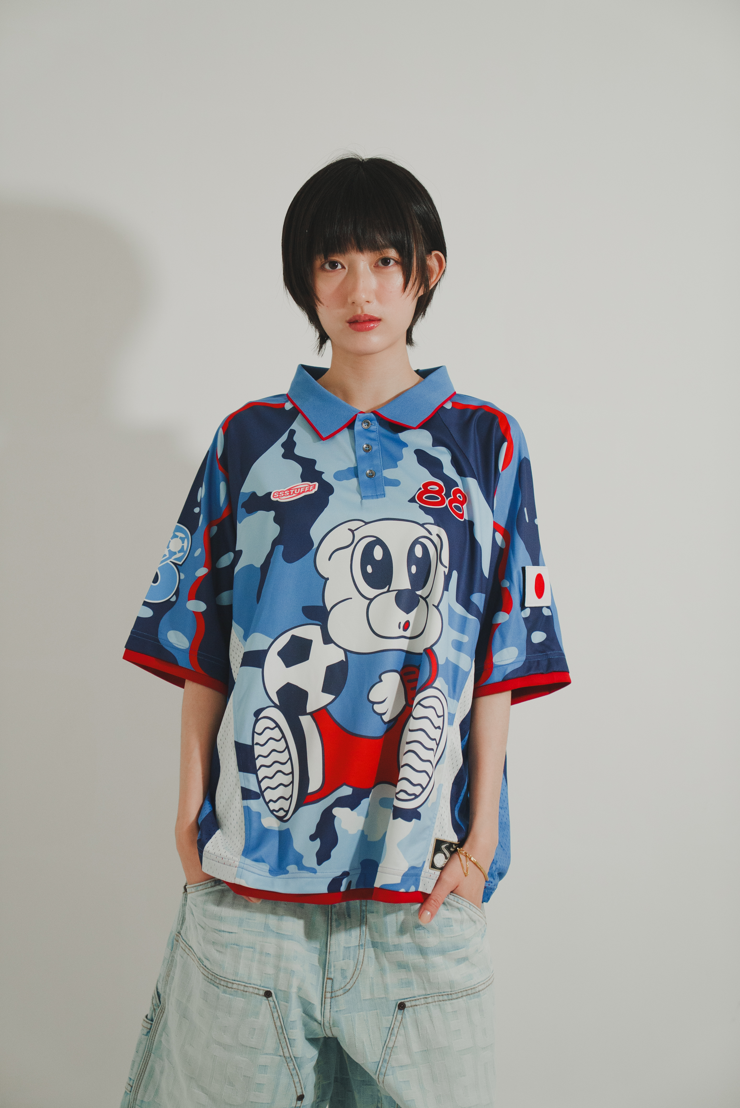 【Focus Store】現貨 SSSTUFFF Not Japan Football Jersey 不是日本隊 球衣