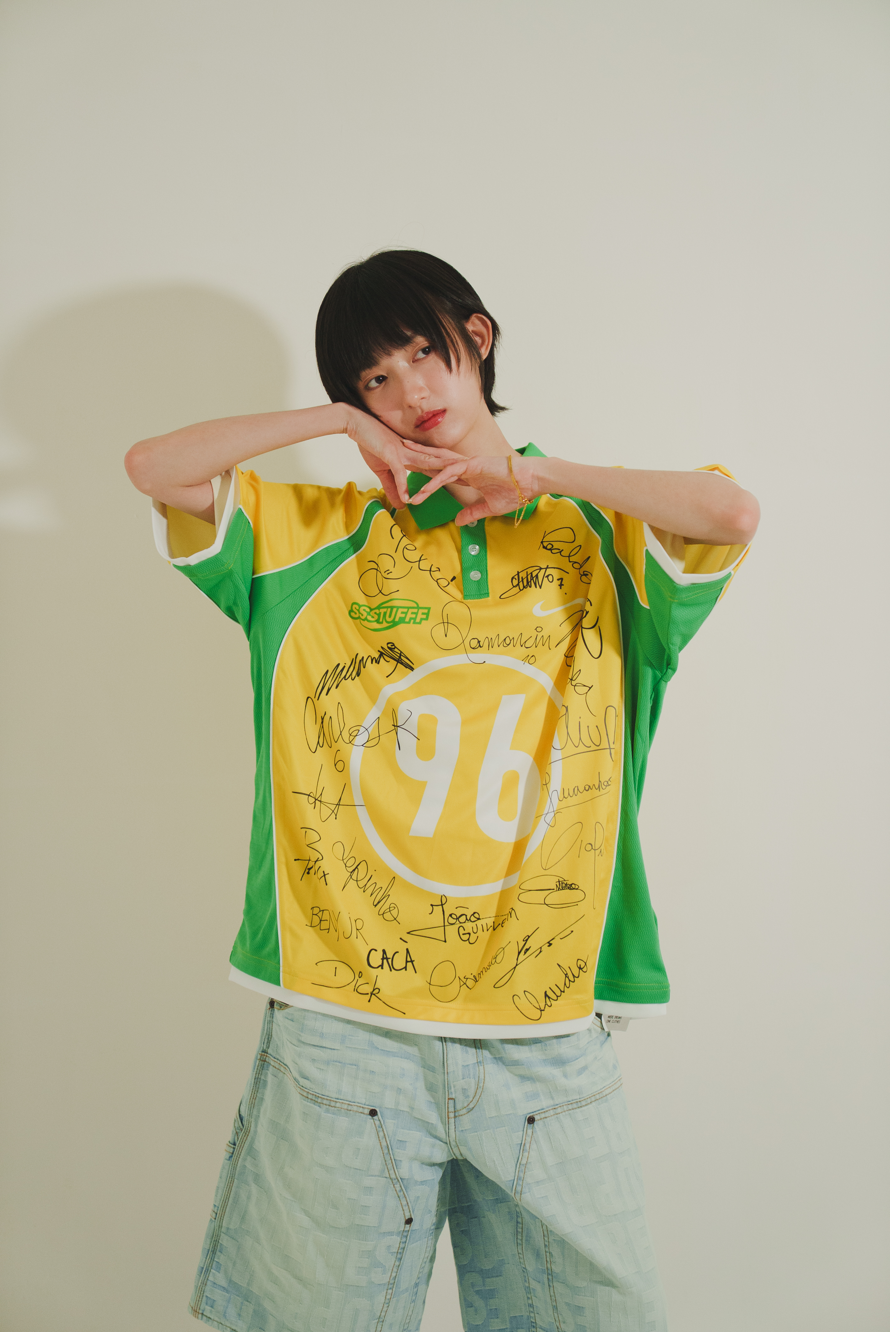 【Focus Store】現貨 SSSTUFFF Not Brazil Football Jersey 不是巴西隊 球衣
