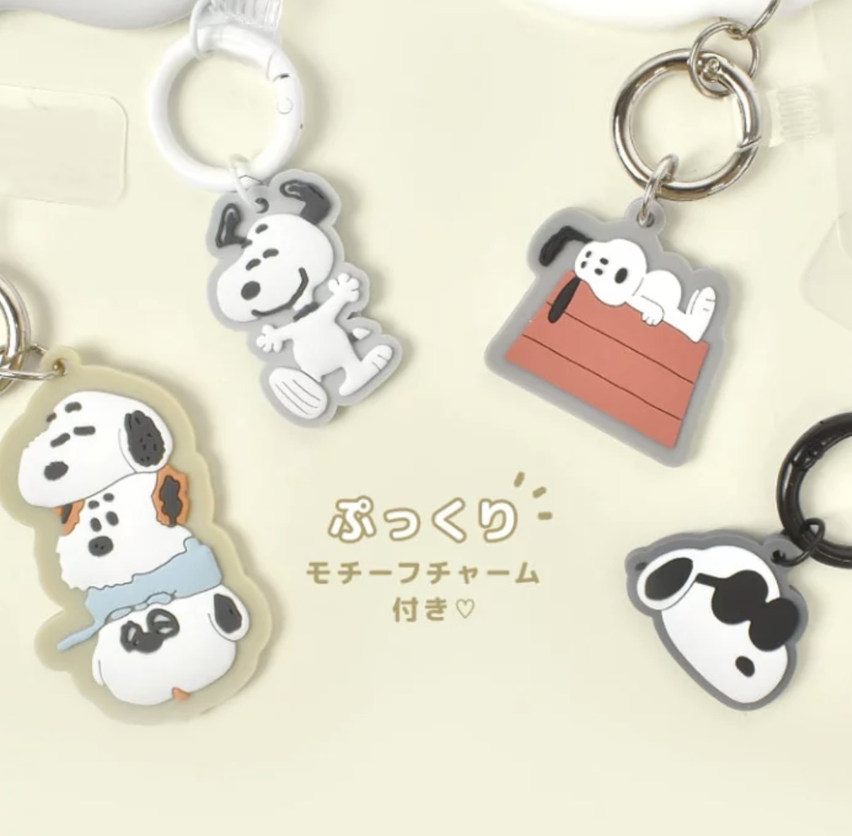 JP Snoopy 軟矽膠造型手機裝飾 3197 8085 TK260504