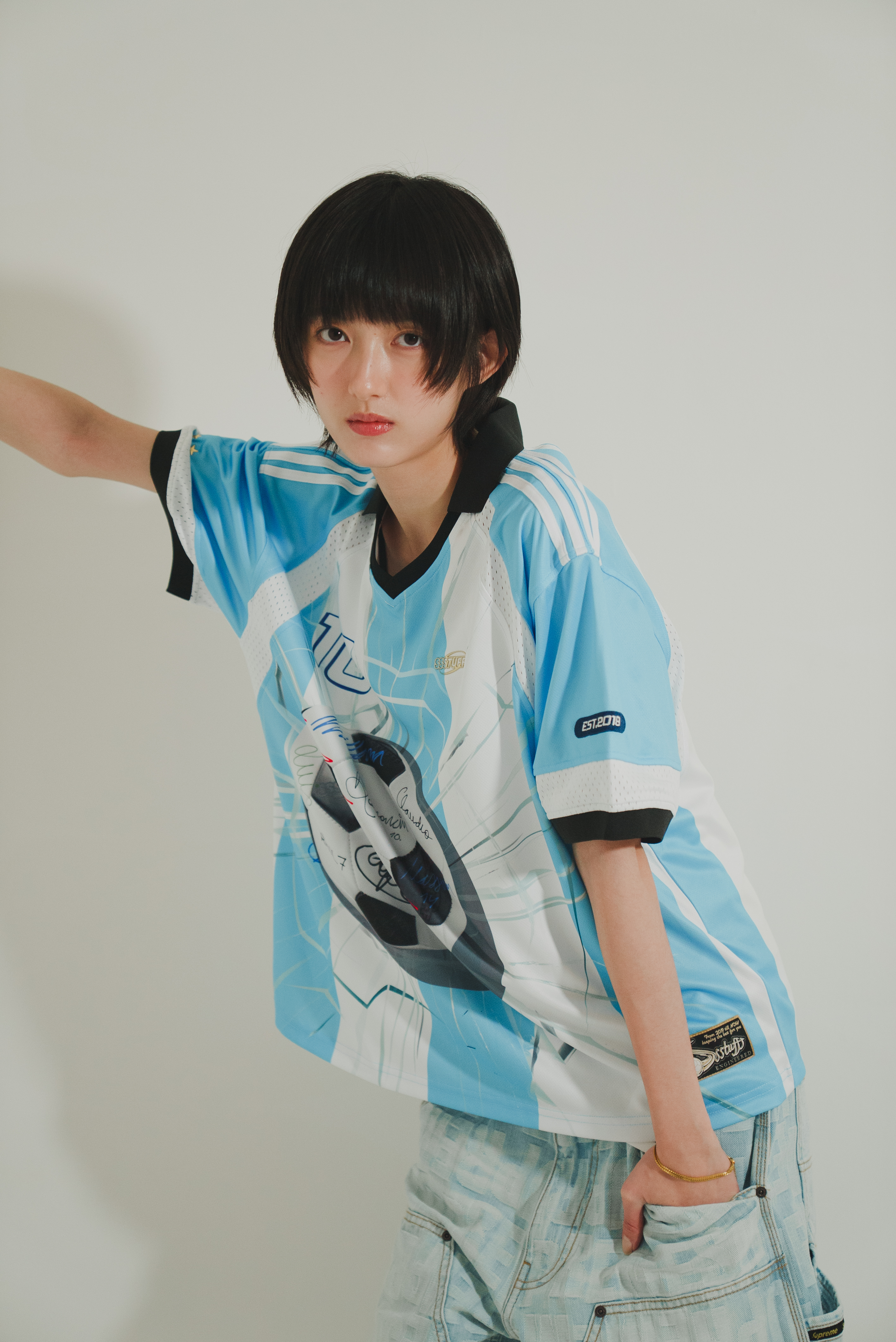 【Focus Store】現貨 SSSTUFFF Not Argentina Football Jersey 不是阿根廷隊 球衣