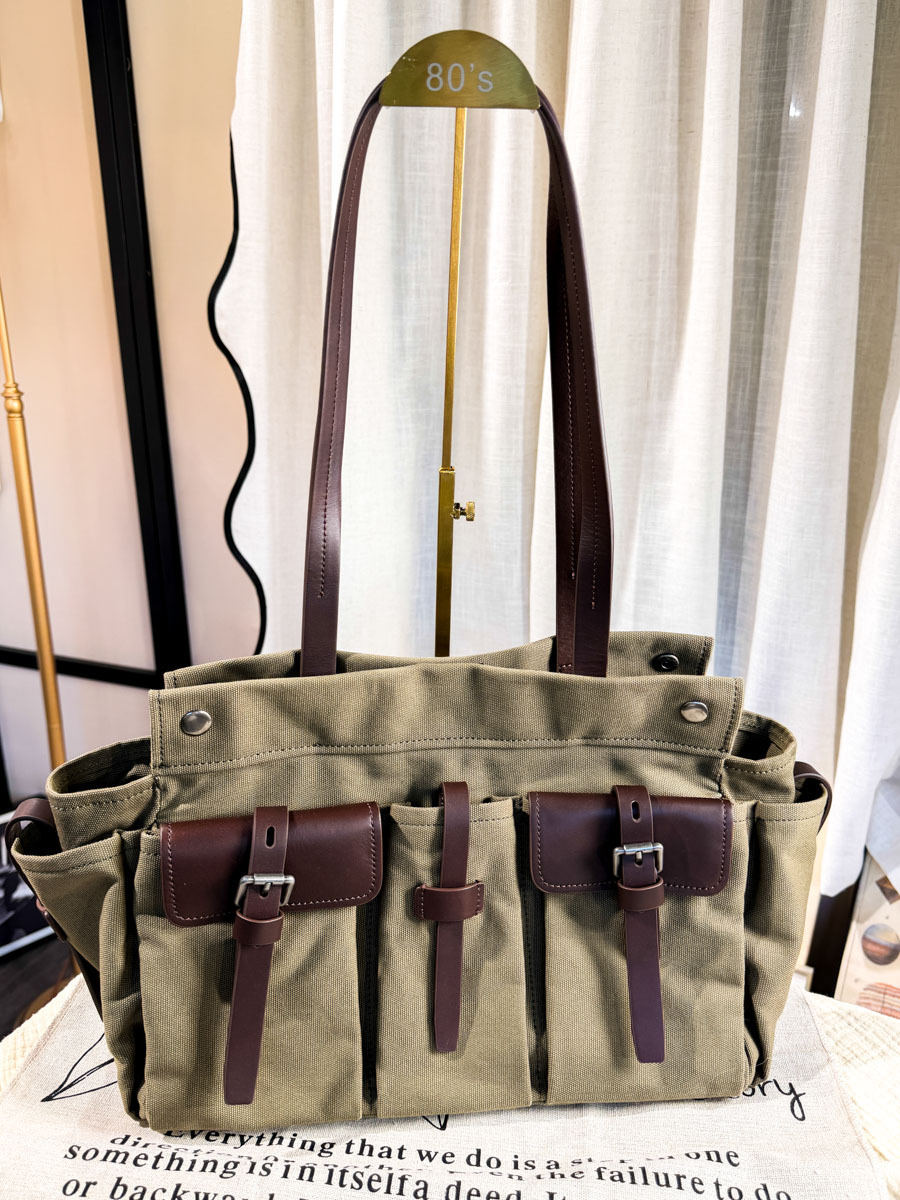 【5/6-7/6限時優惠】前幅3細袋．尼龍料SHOULDER BAG【不設退換】