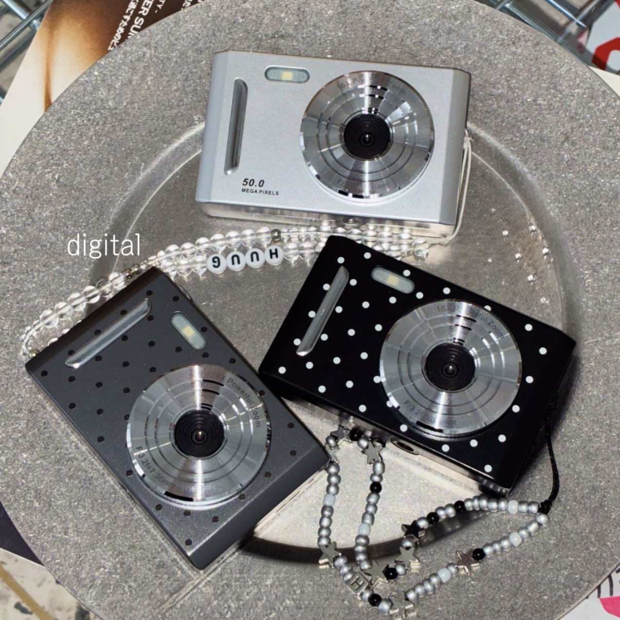 （預購）韓國 Huug Neo Digital Camera 波點款 數位相機 CCD