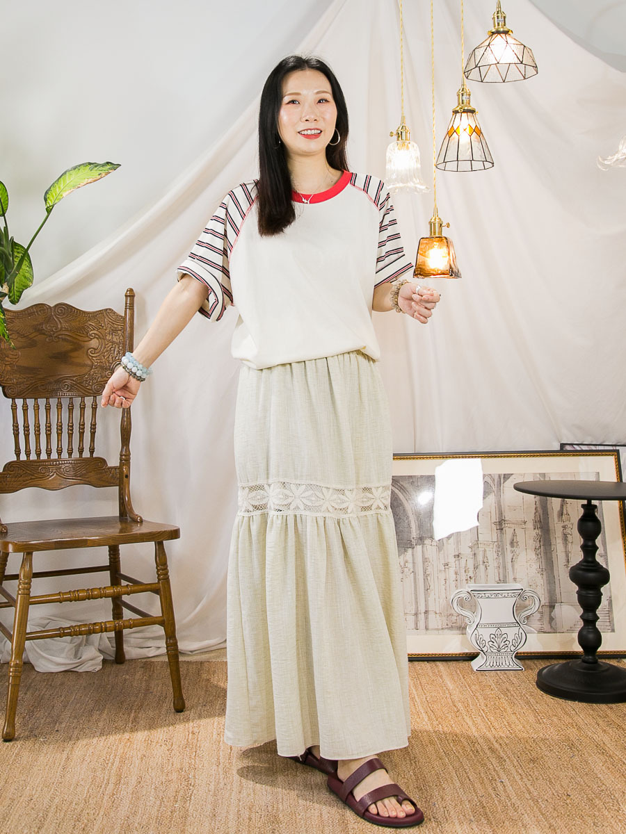 【5/6-7/6限時優惠】手袖橫間．淨色 COTTON料TOP