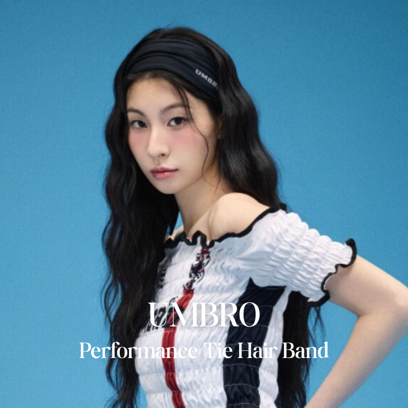 【代購】UMBRO Performance Tie Hair Band 運動綁帶髮帶 吸汗頭帶 跑步健身髮帶