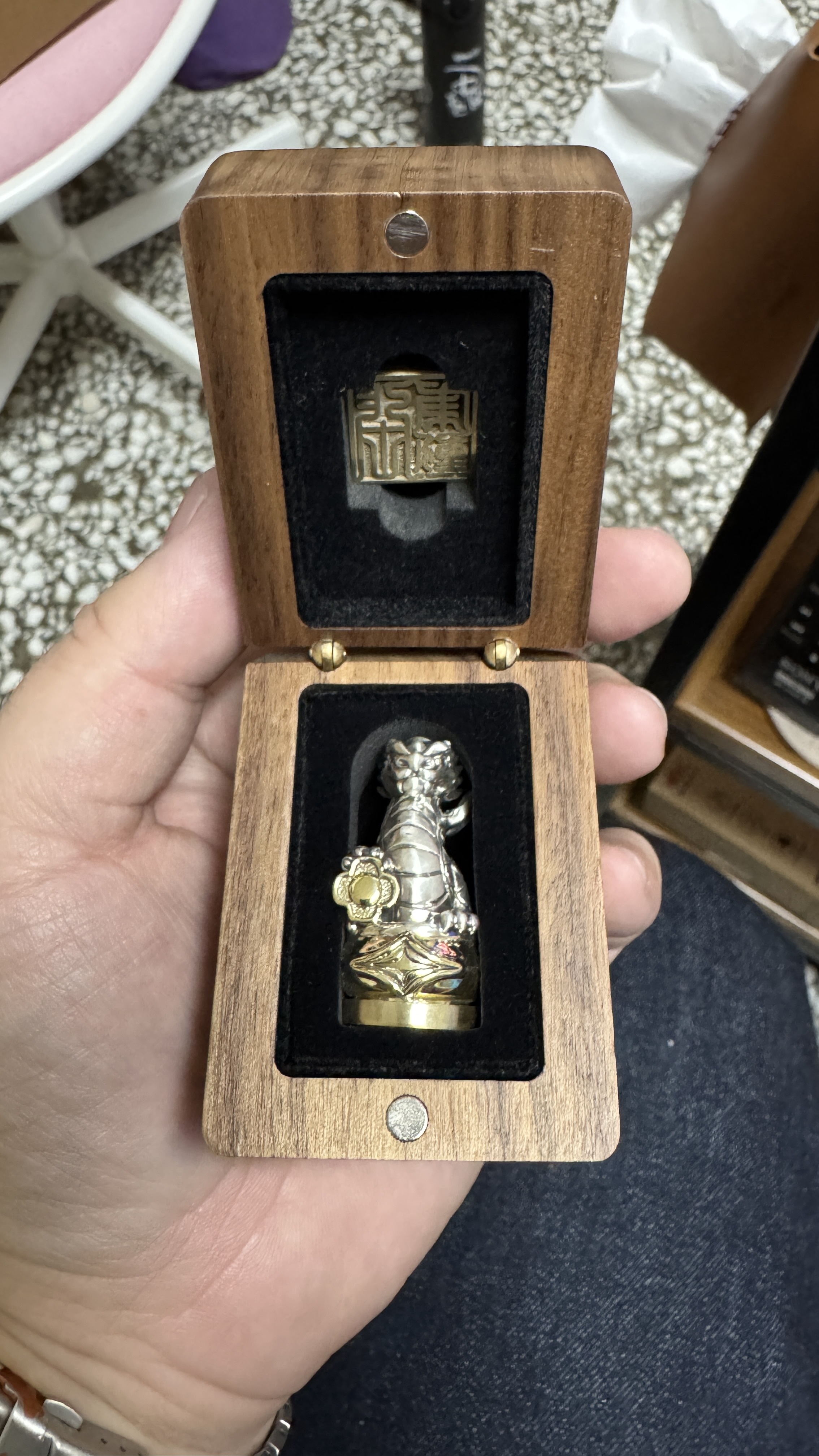 顧客實拍：四神 • 承運印章