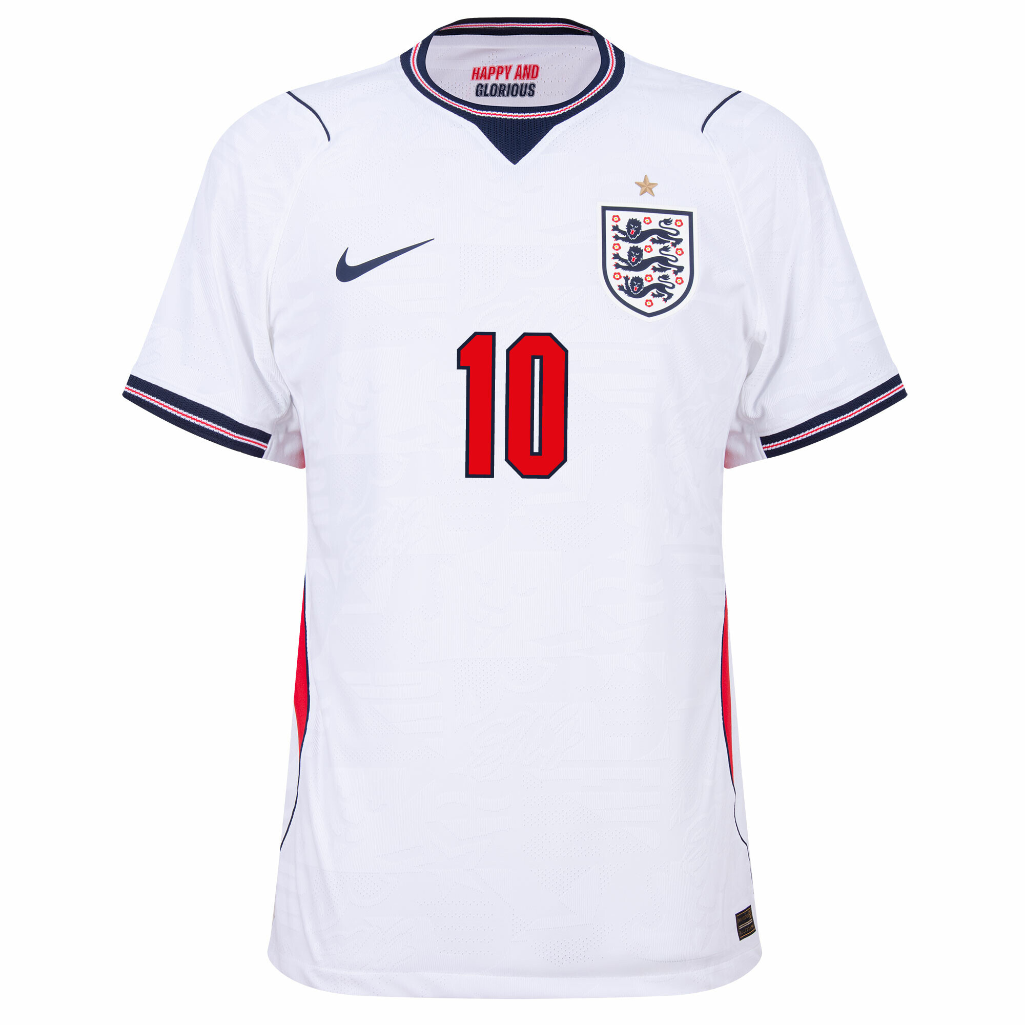 2026 England Home Match Shirt with Nameset