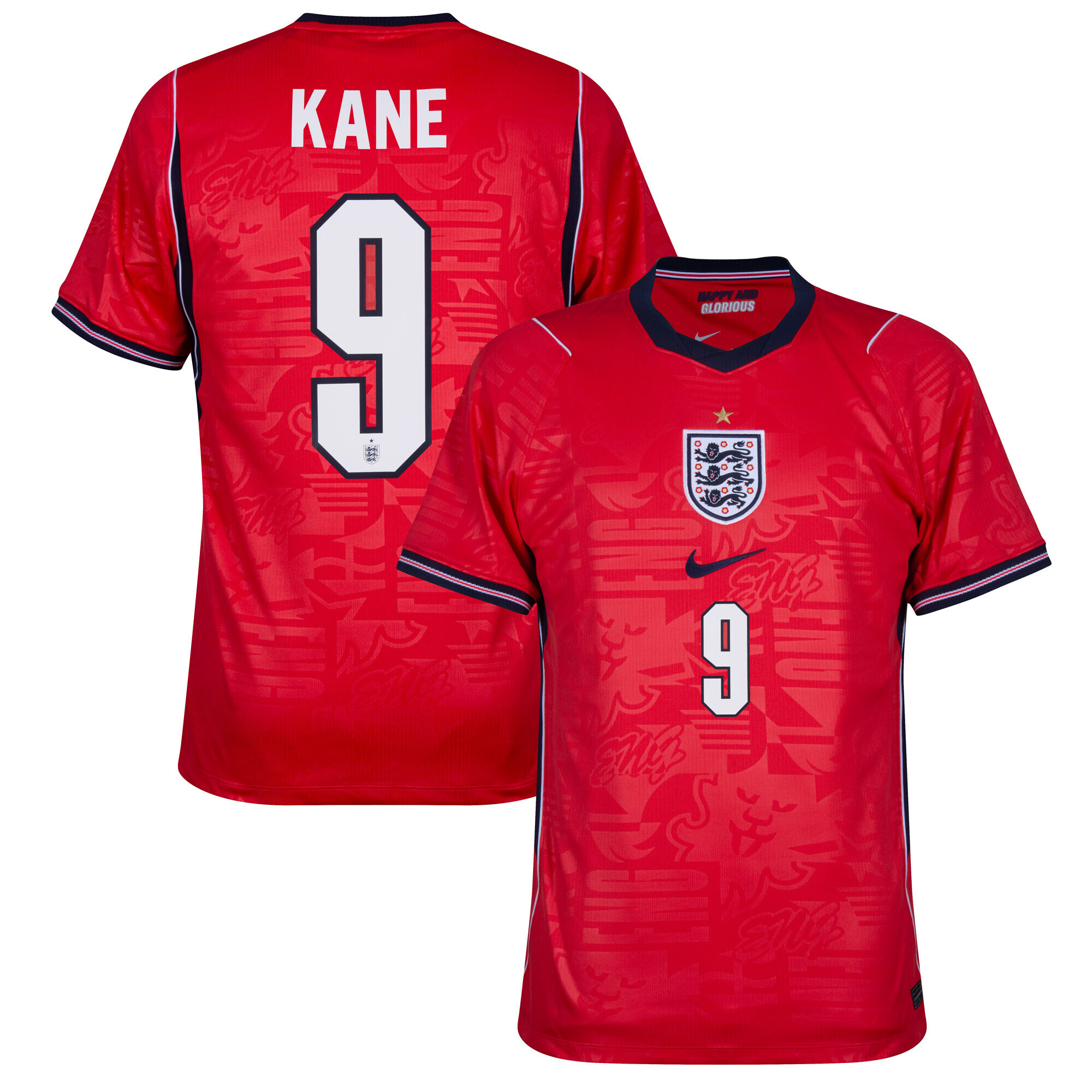2026 England Away Shirt with Nameset