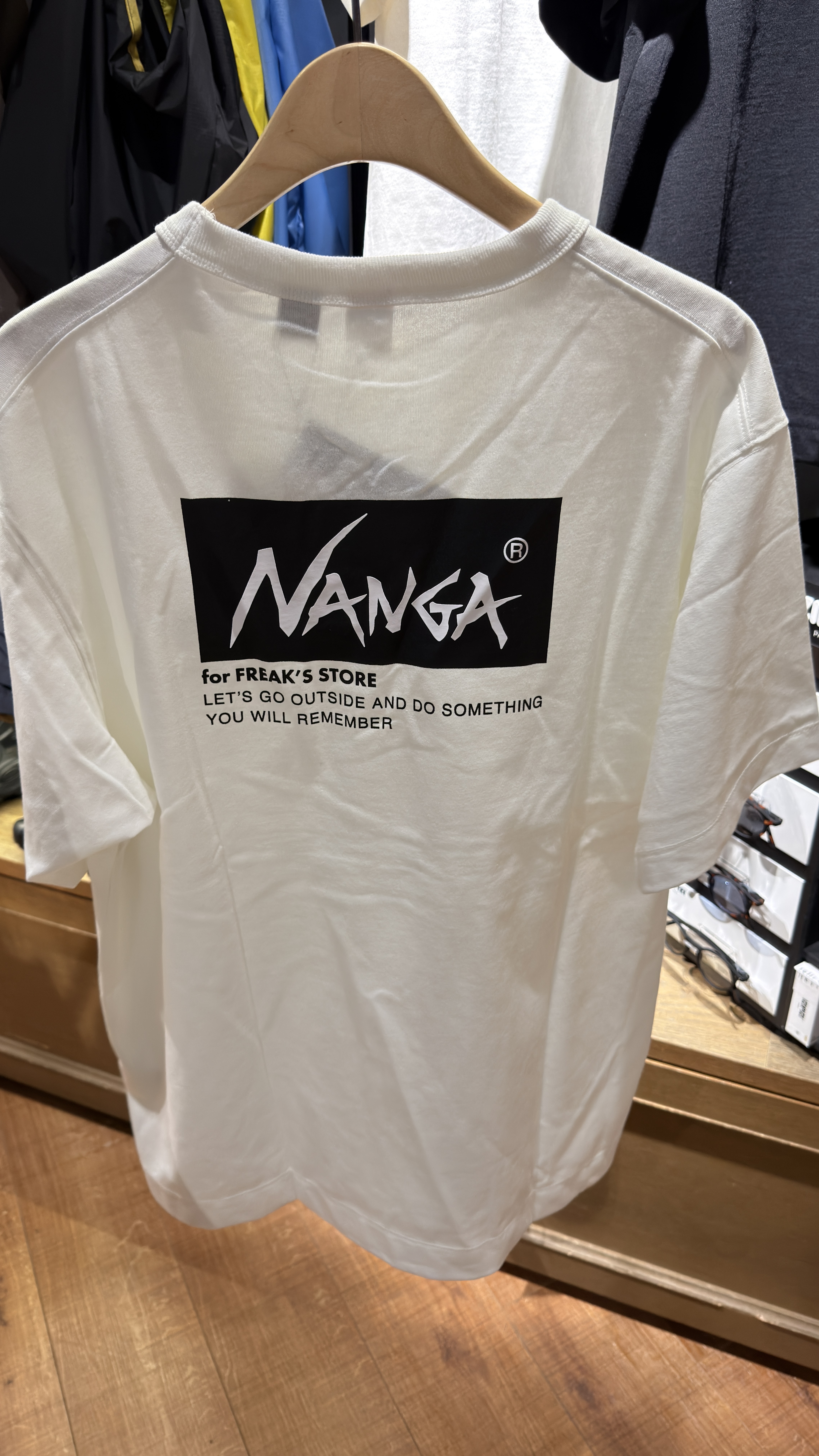 【日本限時連線🇯🇵  6/6 早上10:00（台灣時間） 準時收單 ✈️ 】NANGA 胸前刺繡 ECO HYBRID LOGO 短tee 別注款