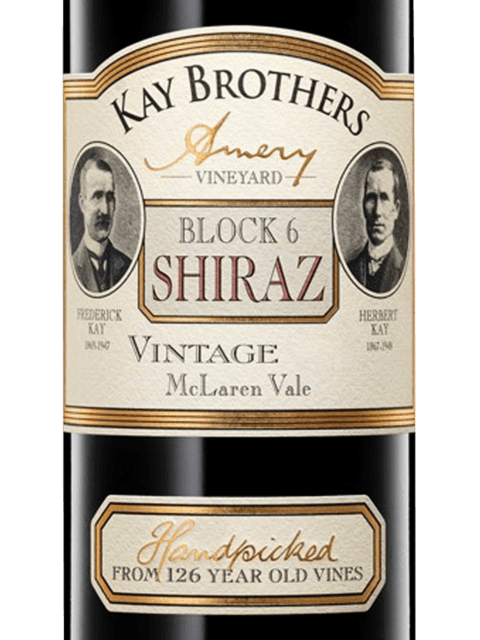 Kay Brothers Block 6 Shiraz 2021 (RP95)