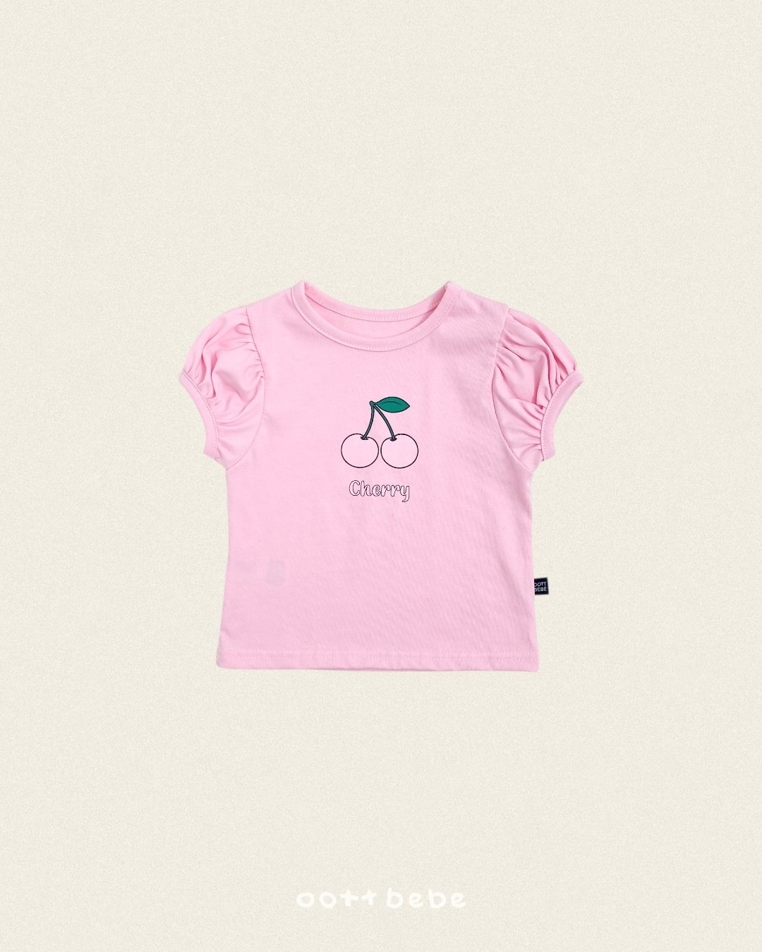 Oott Bebe Cherry Puff Tee