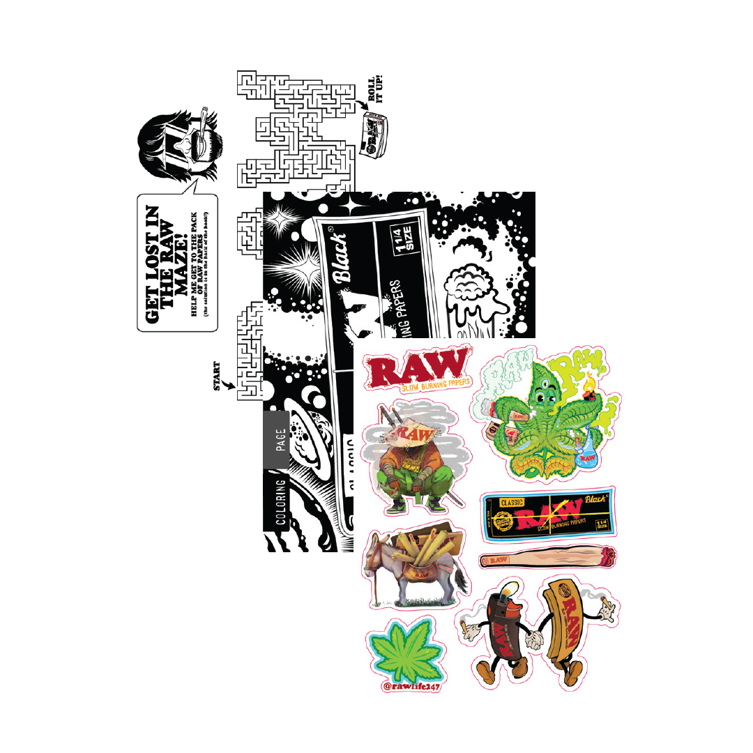 RAW 成人趣味活動書