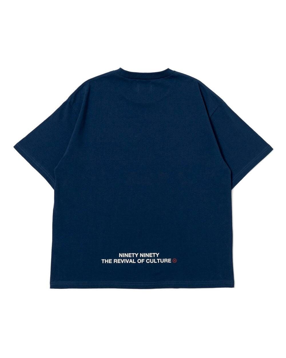 【9090】0606發售新品 90 Logo Tee（Blue×White）