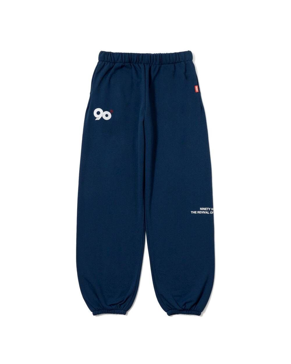 【9090】0606發售新品 90 Logo Pants(Blue×White)