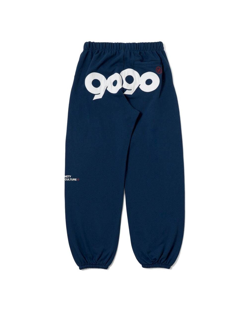 【9090】0606發售新品 90 Logo Pants(Blue×White)