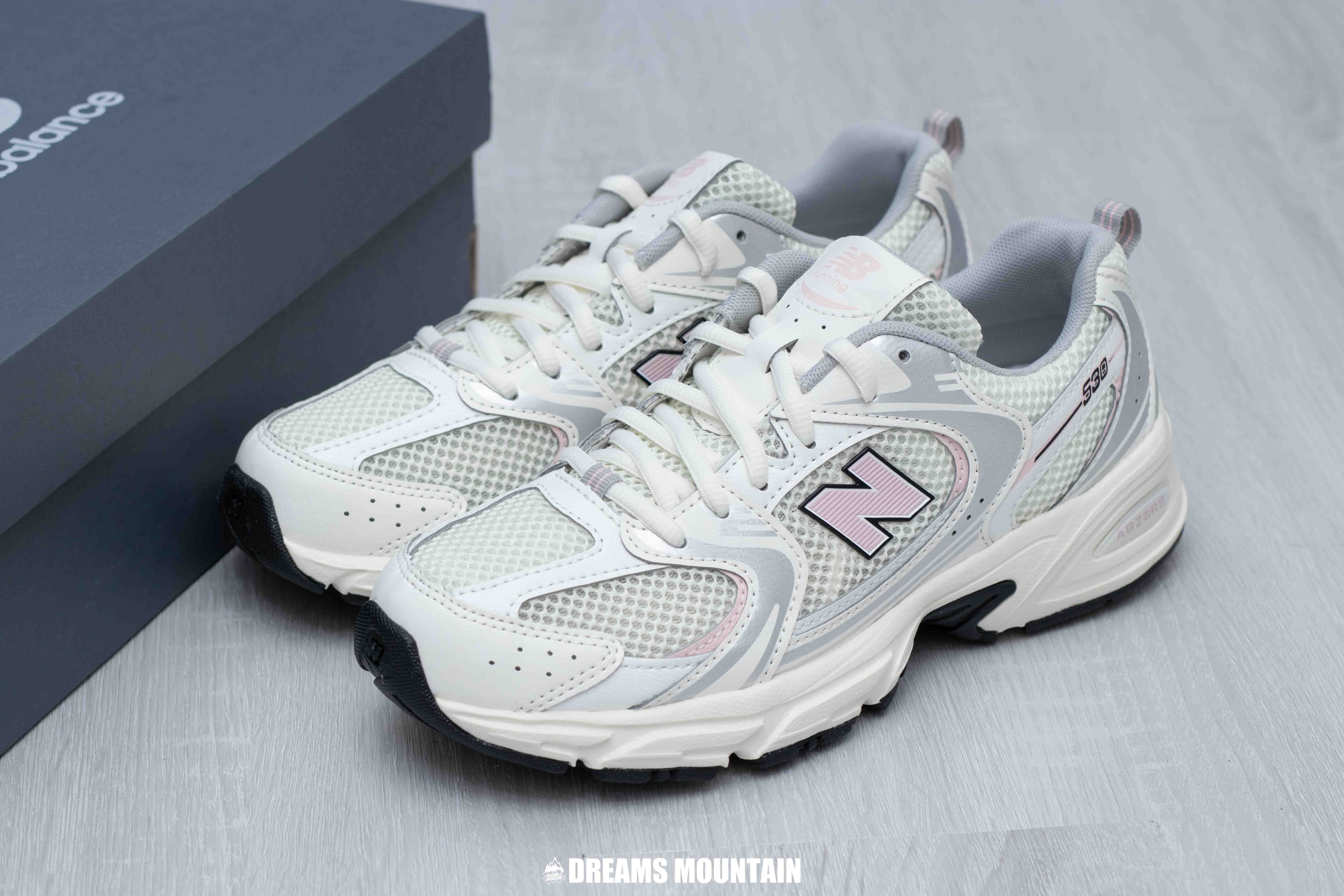 【預訂】NEW BALANCE 530 奶油灰粉-GS