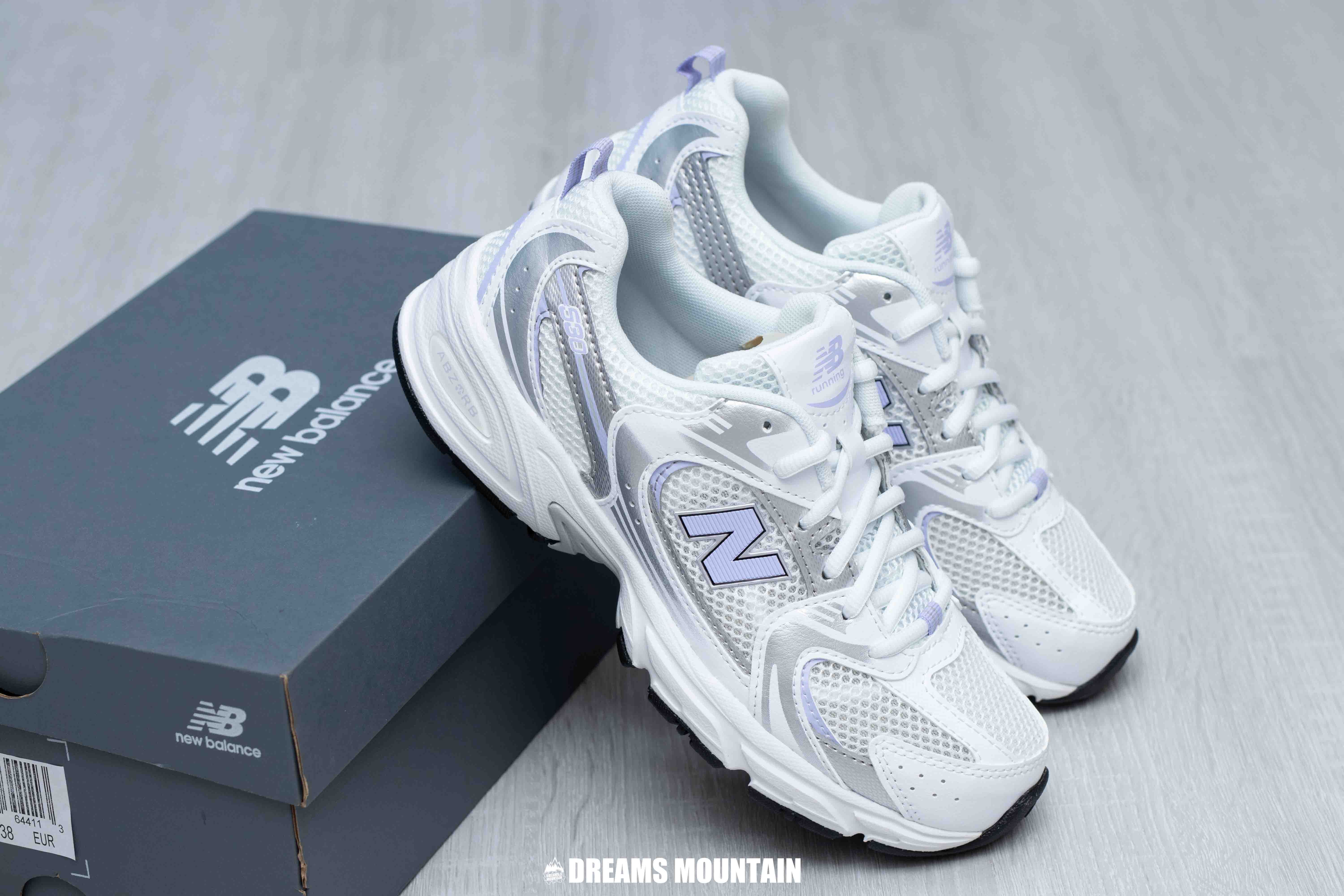 【預訂】NEW BALANCE 530 白粉紫銀-GS