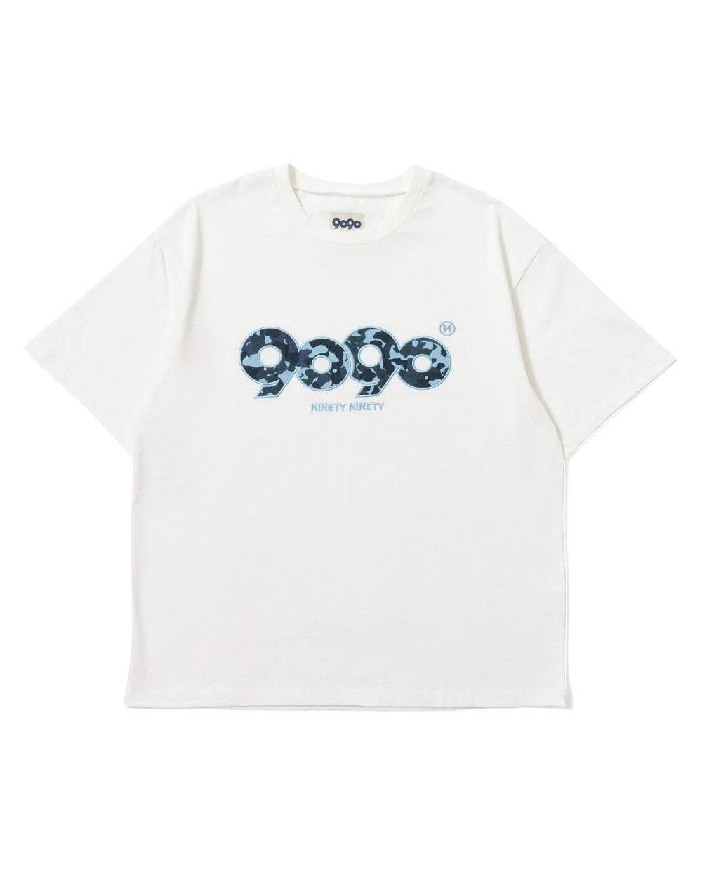 【9090】0606發售新品 9090 OG Logo Tee (White×Blue Camo)
