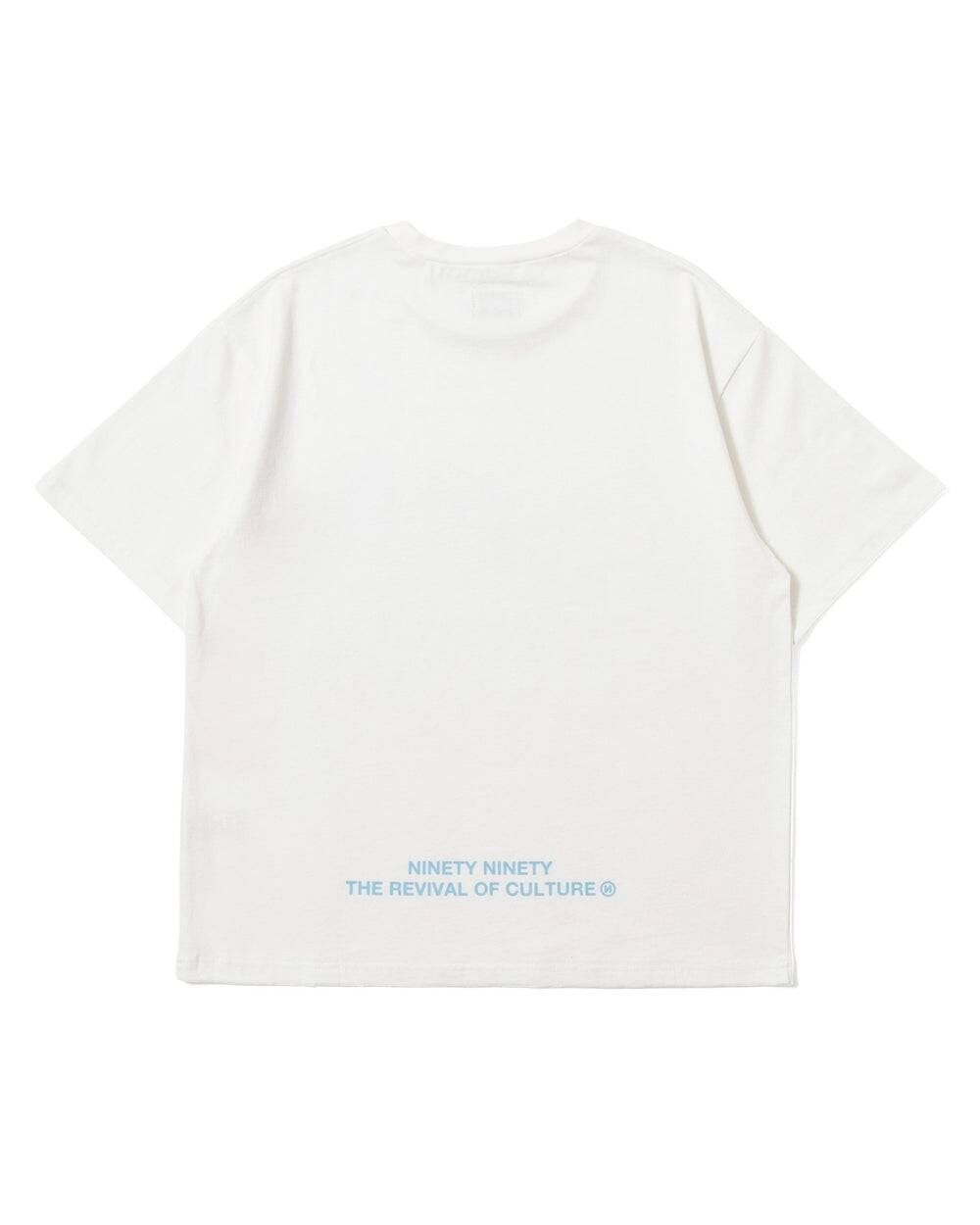 【9090】0606發售新品 9090 OG Logo Tee (White×Blue Camo)