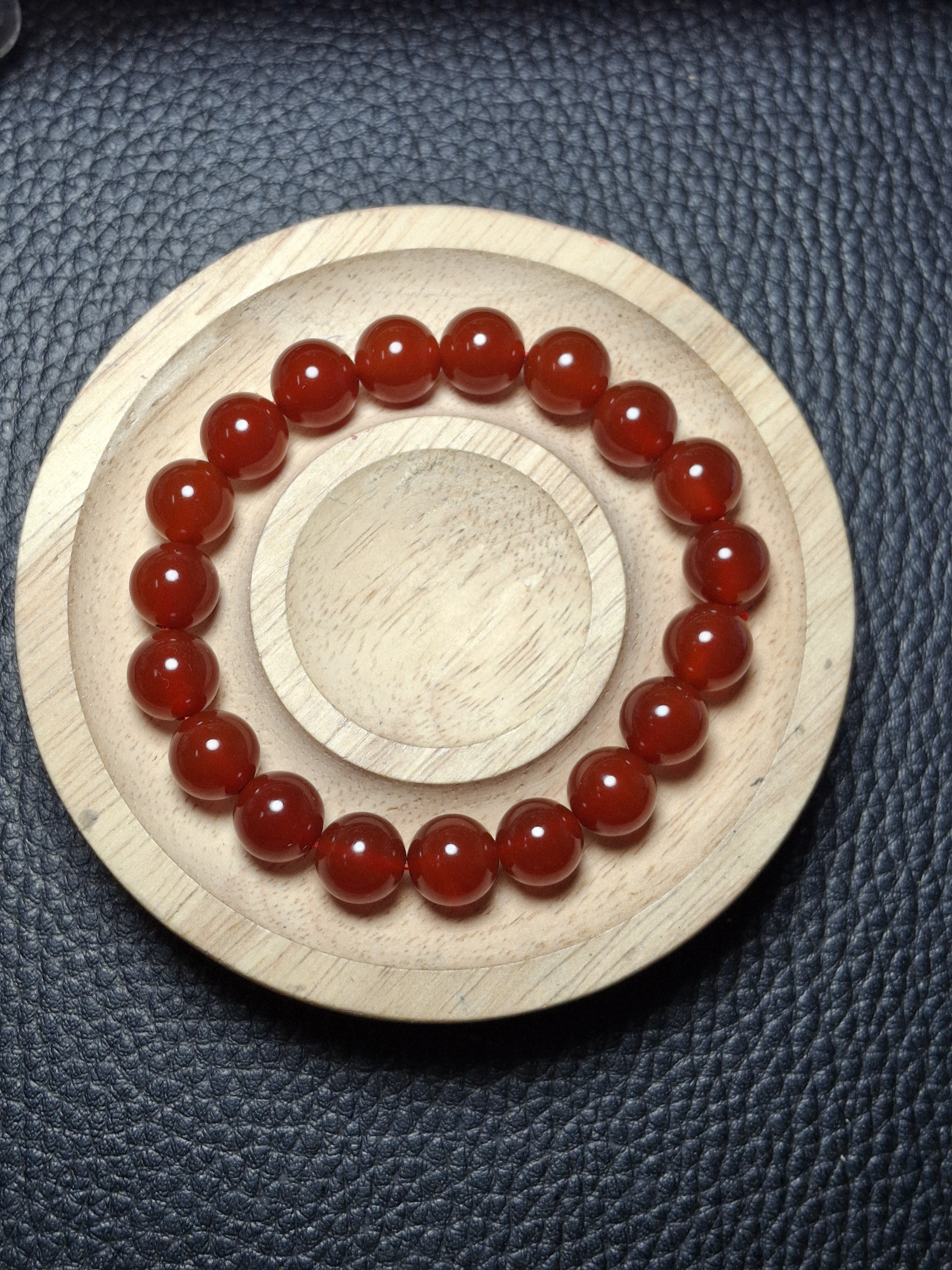 紅瑪瑙手串10mm