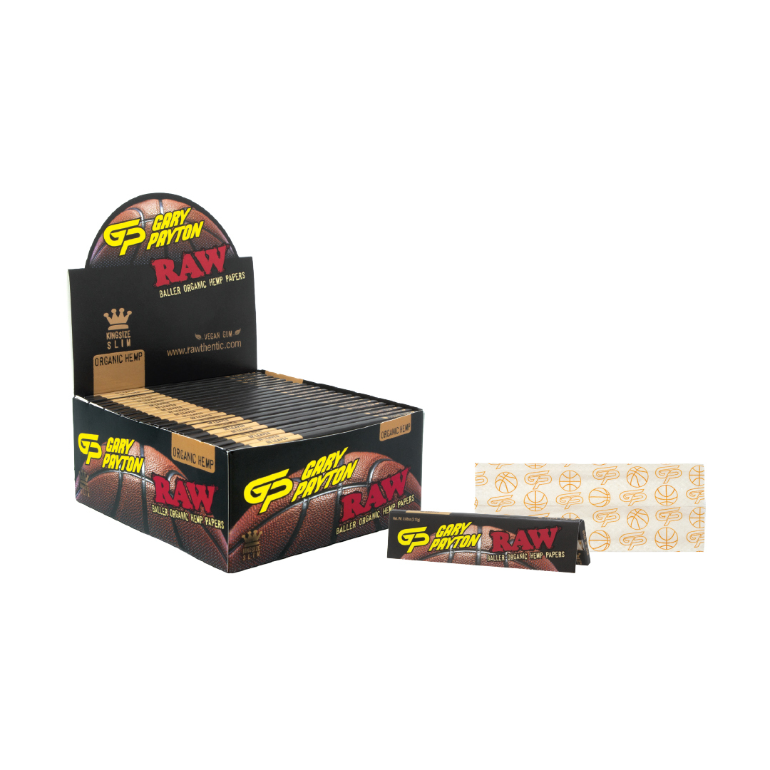 GARY PAYTON X RAW KING SIZE SLIM 有機捲紙