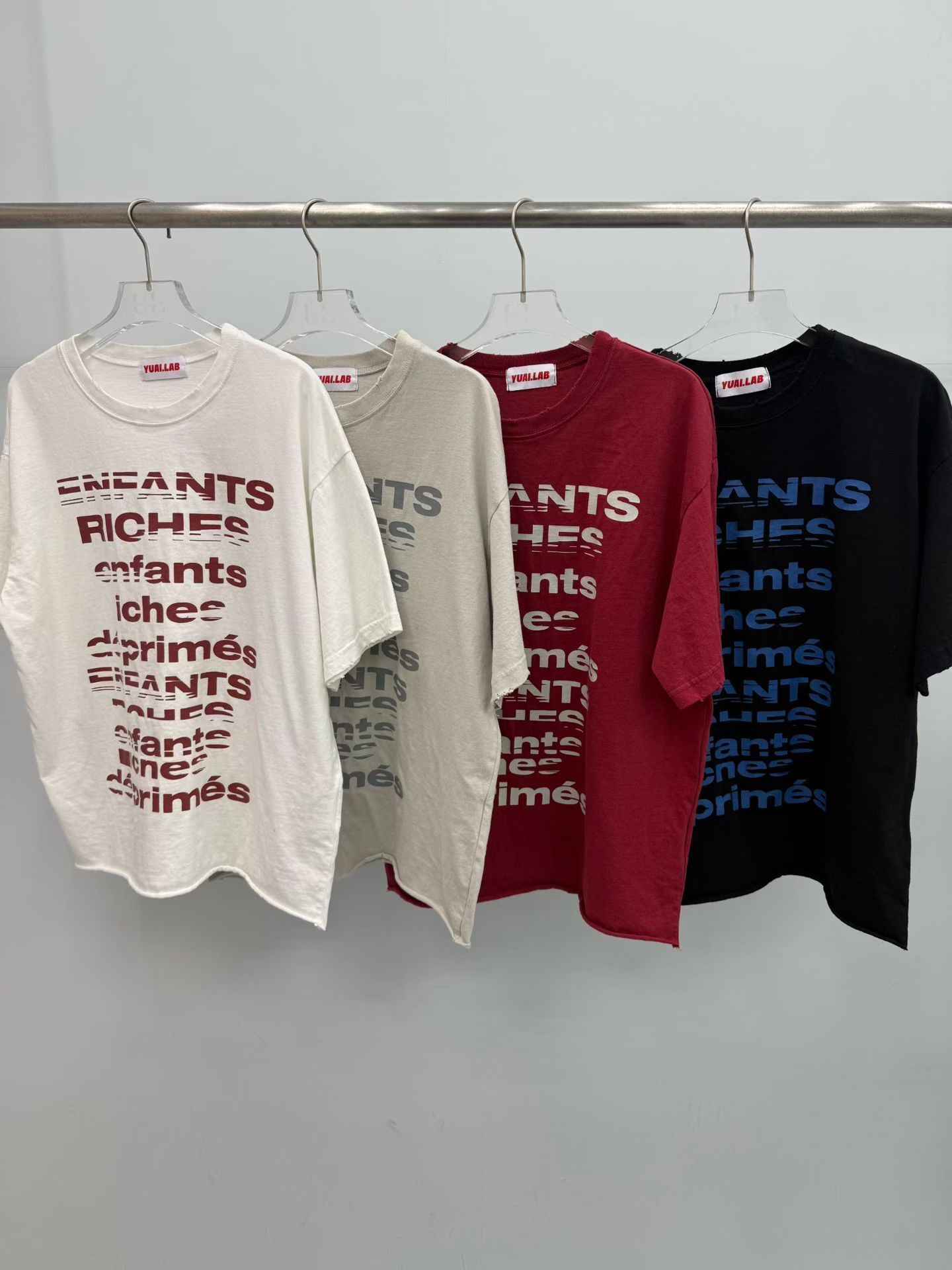 英文字短袖Tee UNUSED-165T