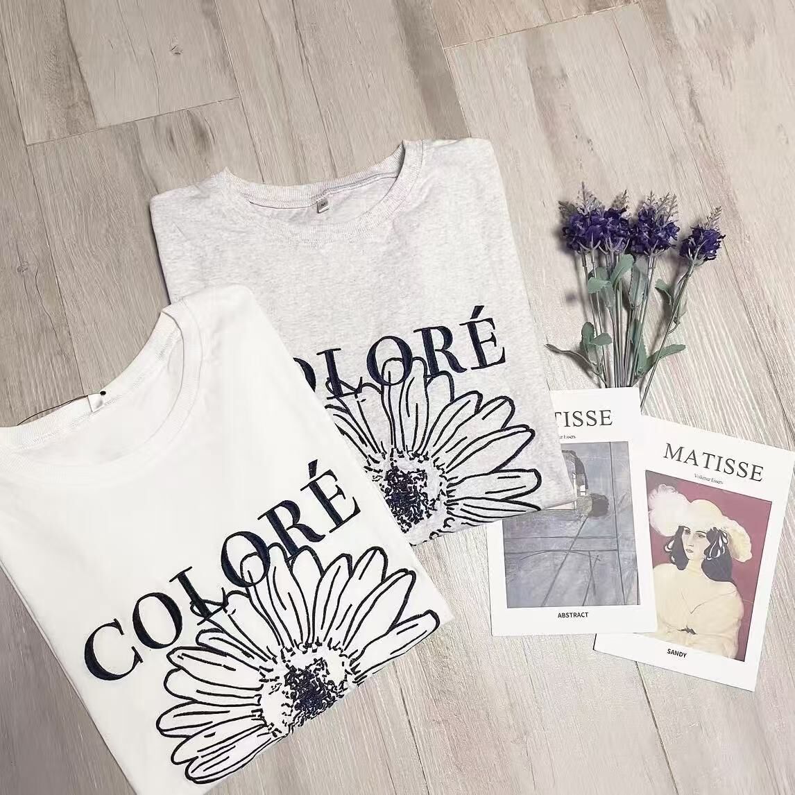🇯🇵日本代購款 FLORAL MIDDLE LOGO TEE