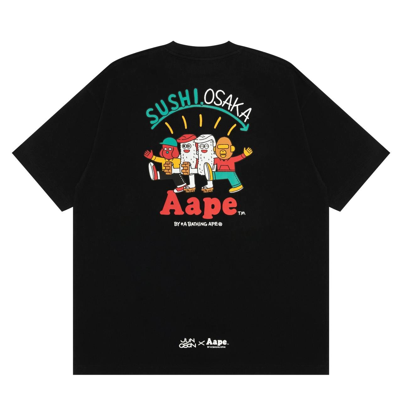 【AAPE 】0605發售 大阪限定 AAPE x Jun Oson Tee(Osaka Exclusive- Sushi)