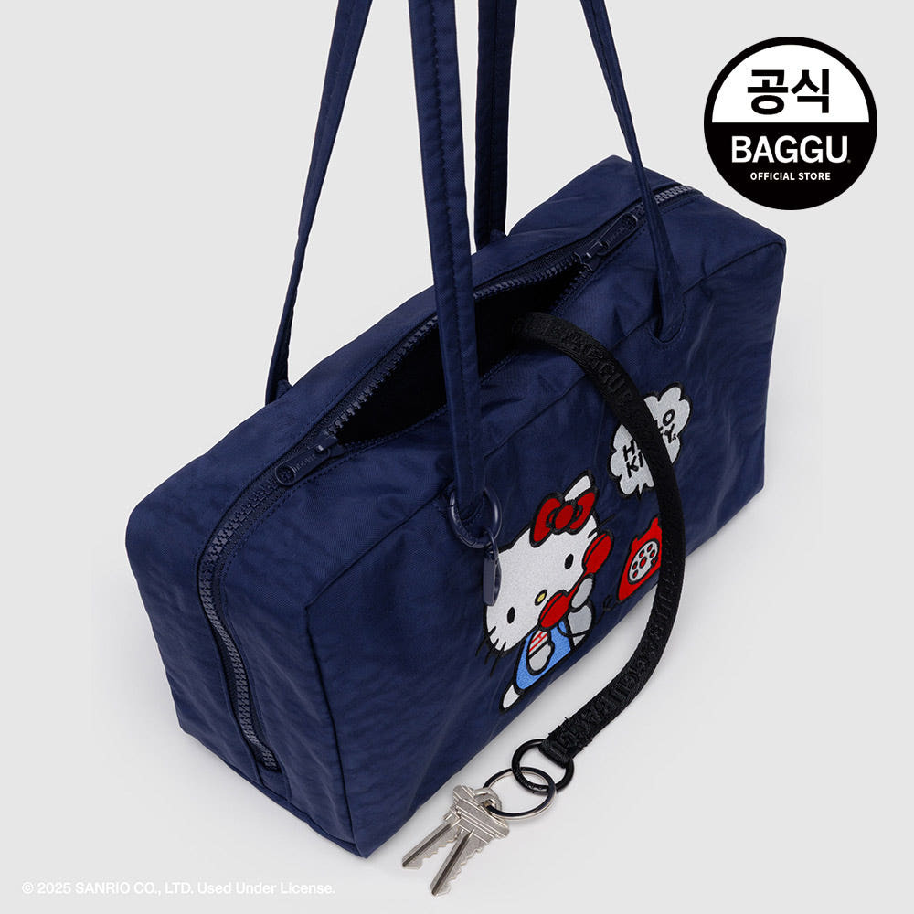 BAGGU｜Hello Kitty 刺繡尼龍保齡球包