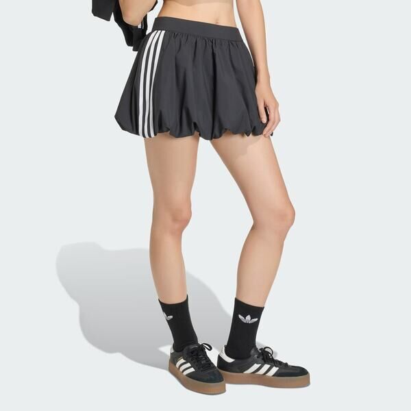 Adidas 愛迪達 Balloon Skirt KD0299 女 運動裙 燈籠短裙 黑 輕盈 穿搭