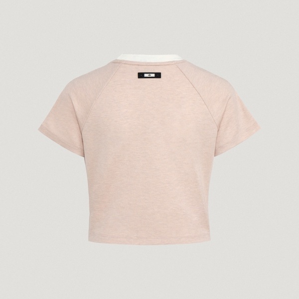 Adidas 愛迪達 Cali Tee Ss W KY8480 女 T恤 運動上衣 休閒短袖 淡粉 亞版 短版