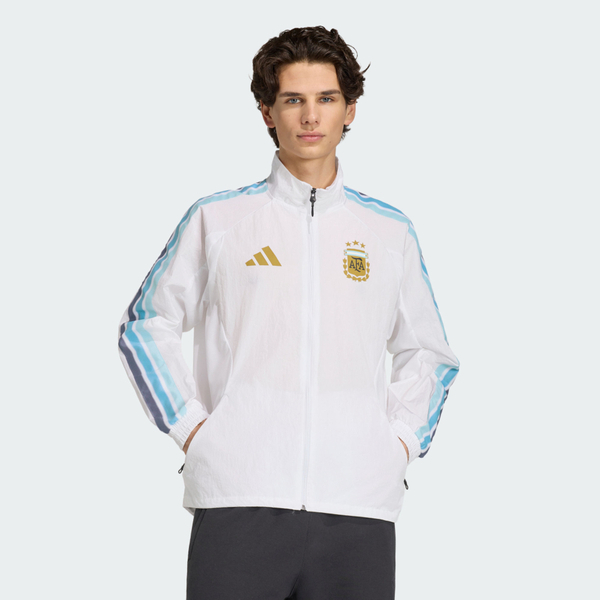 Adidas 愛迪達 Afa H An Jk JZ6285 男 夾克 運動外套 休閒穿搭 白 阿根廷 主場