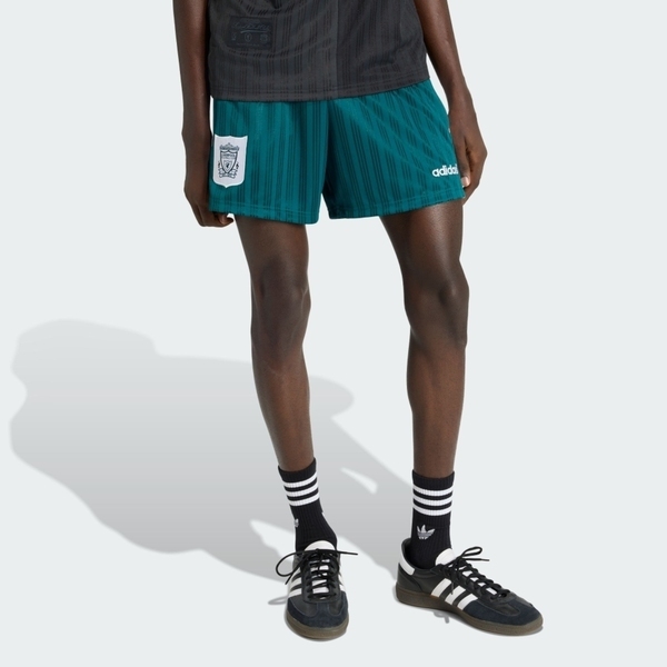 Adidas 愛迪達 Lfc A Sho 95 KA8102 男 短褲 運動短褲 綠 利物浦 客場 懷舊