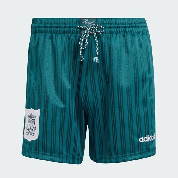 Adidas 愛迪達 Lfc A Sho 95 KA8102 男 短褲 運動短褲 綠 利物浦 客場 懷舊