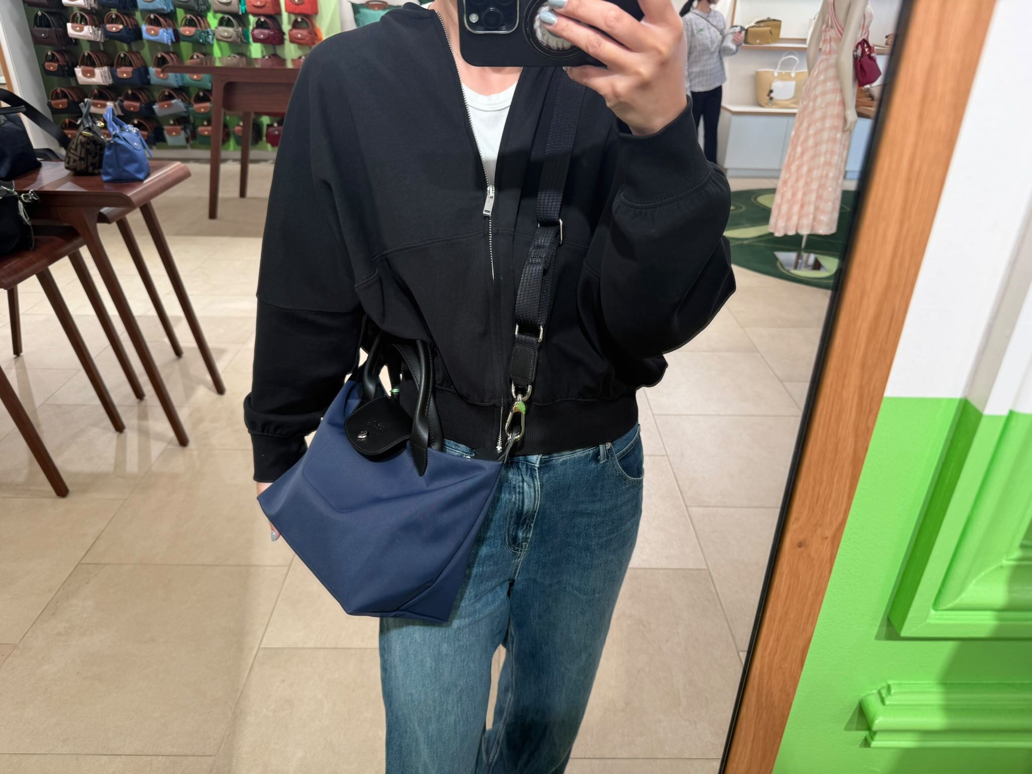 LYS01953 Longchamp Le Pliage Energy 兩用餃子袋小號