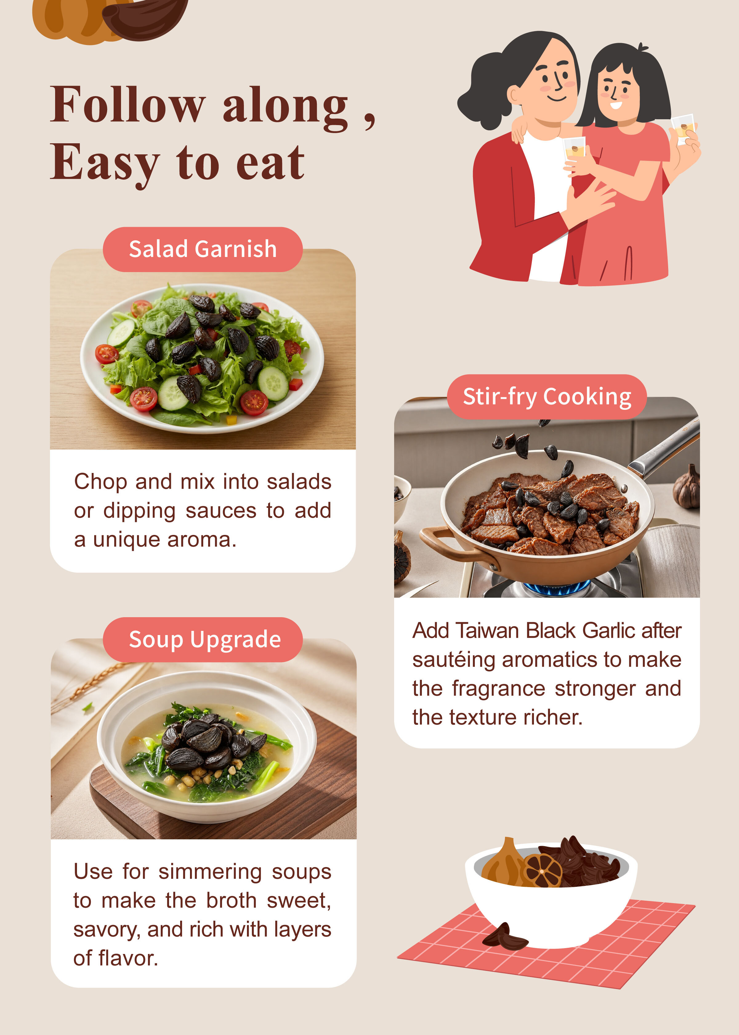 How to Use Dengyi Taiwan Black Garlic